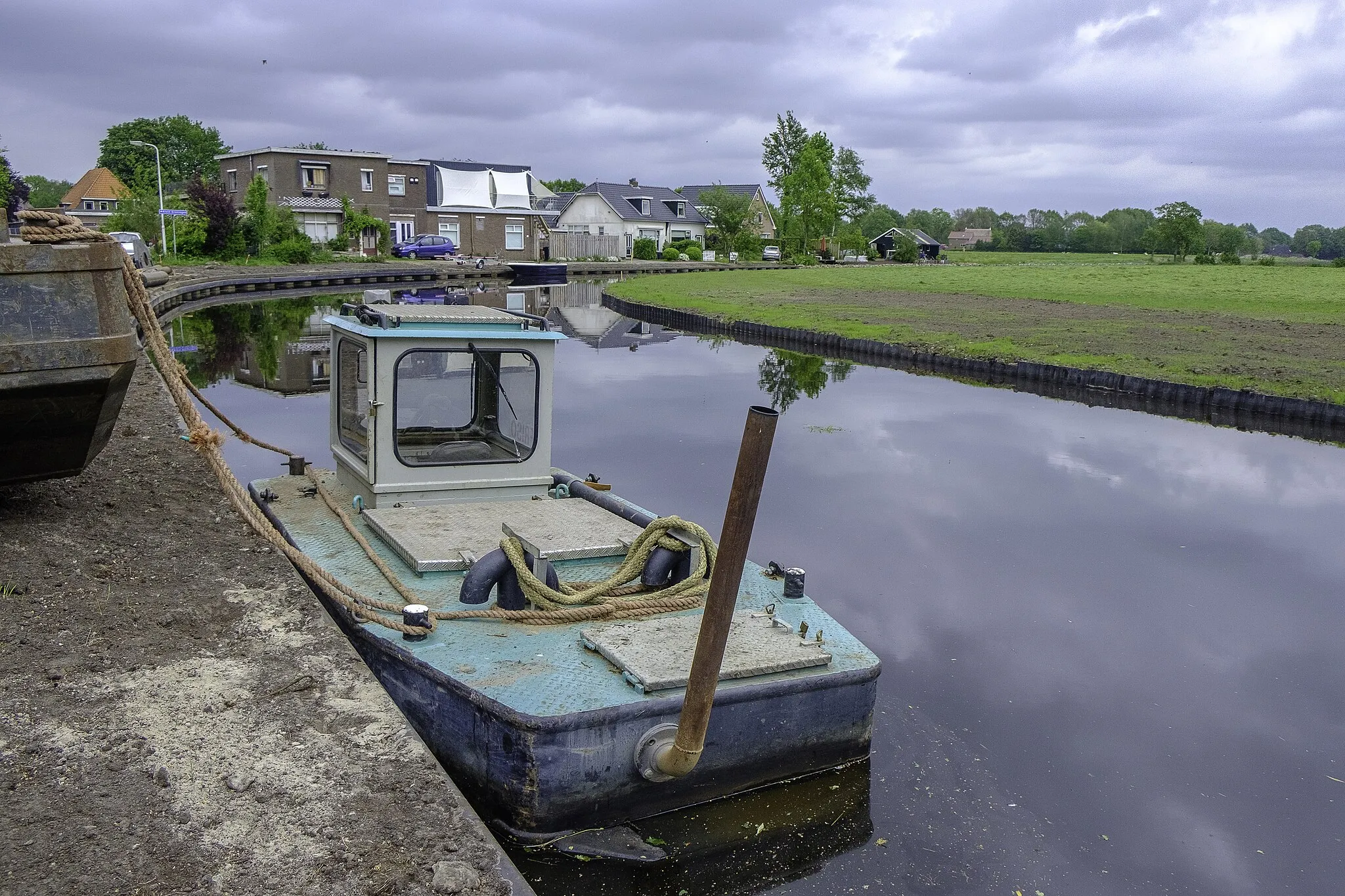 Photo showing: De haven van Klein Groningen