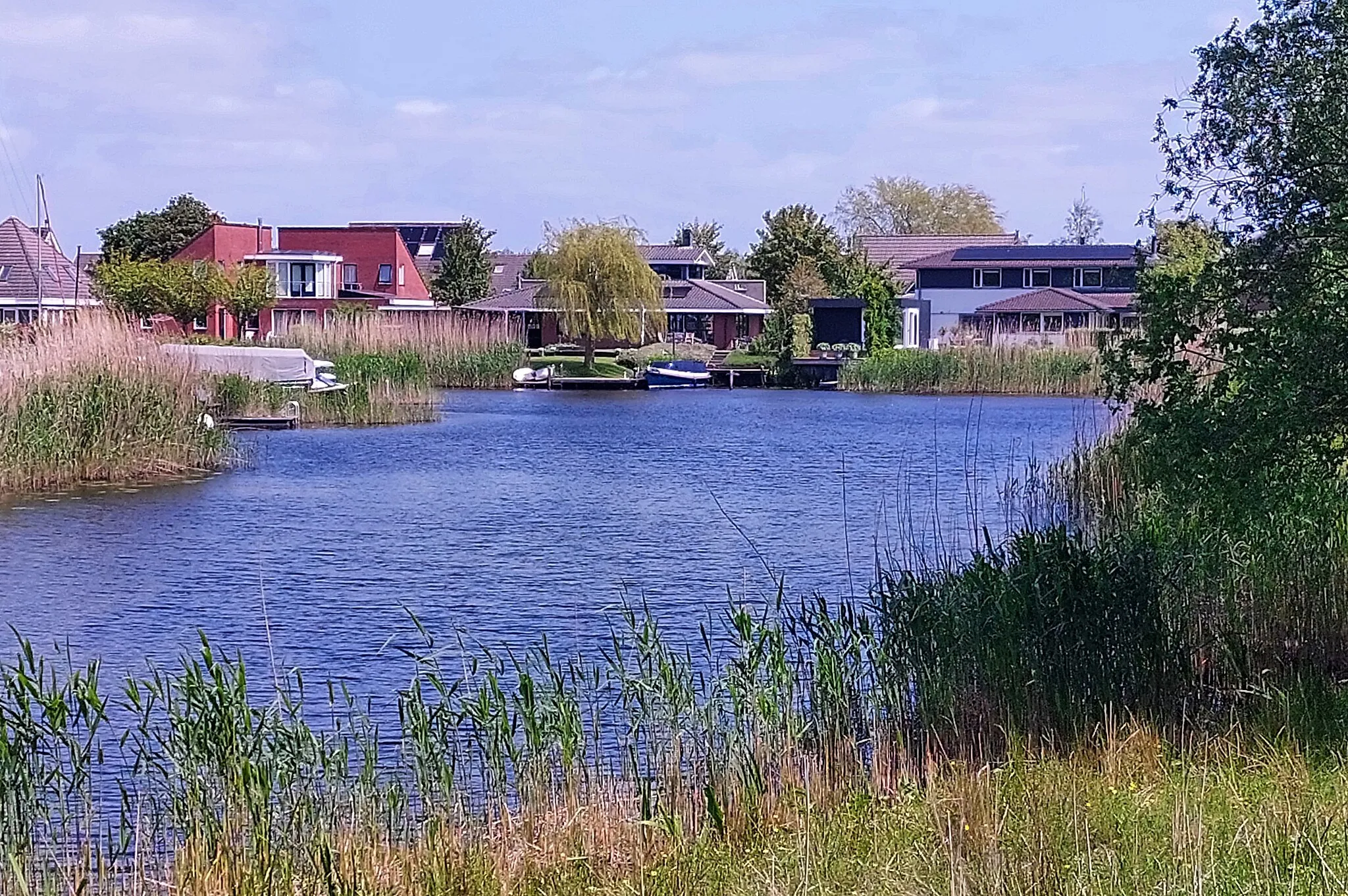 Photo showing: De Wylgen, hûzen oan de Broekfinne