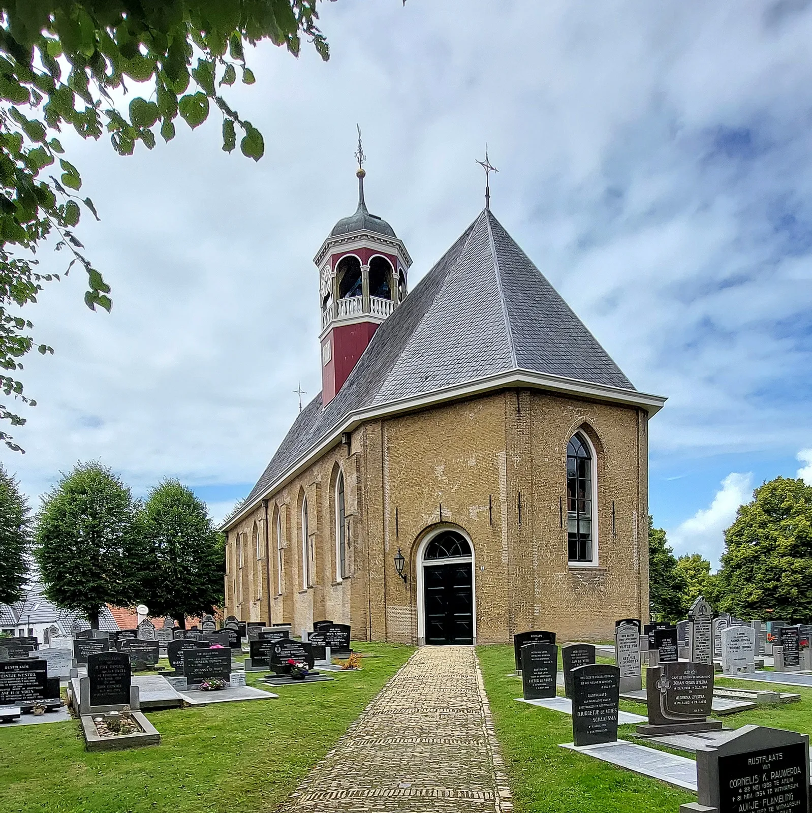 Photo showing: Wytmarsum, PKN-tsjerke (Martinus- of Koepeltsjerke)