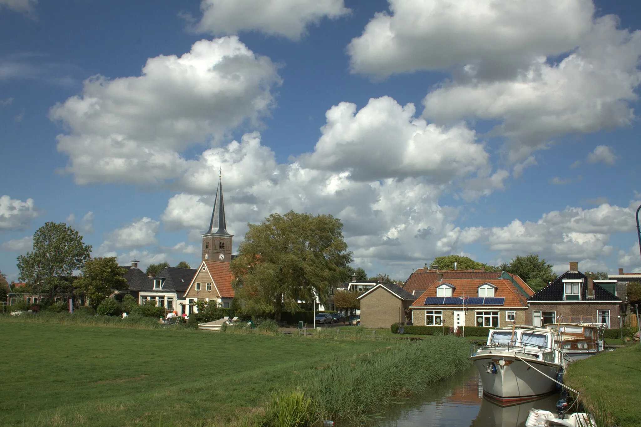 Photo showing: Easterlittens gezien van af de Skirnsterdyk.