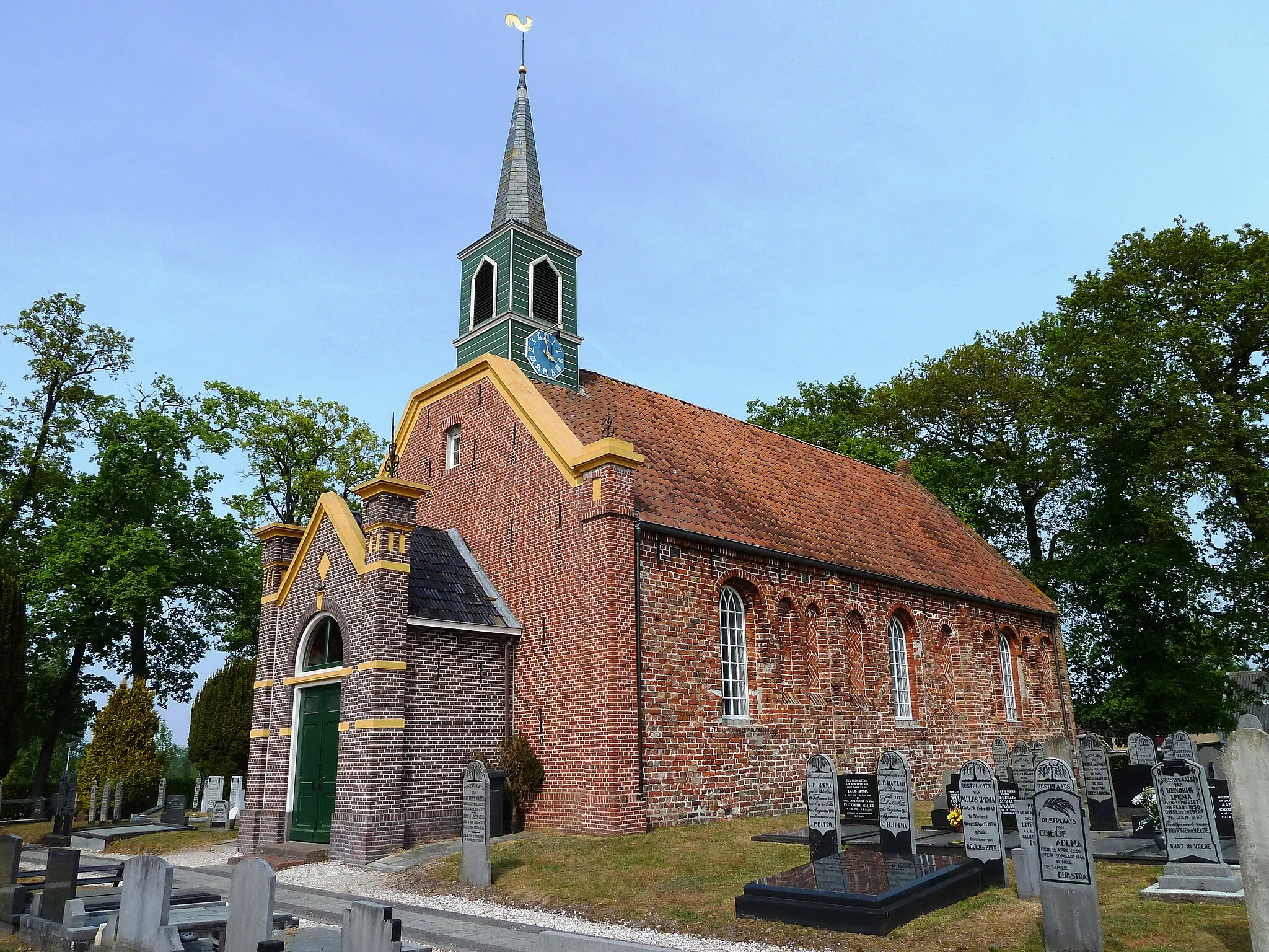 Photo showing: Hervormde kerk van Nuis (Marum, Groningen, Nederland).