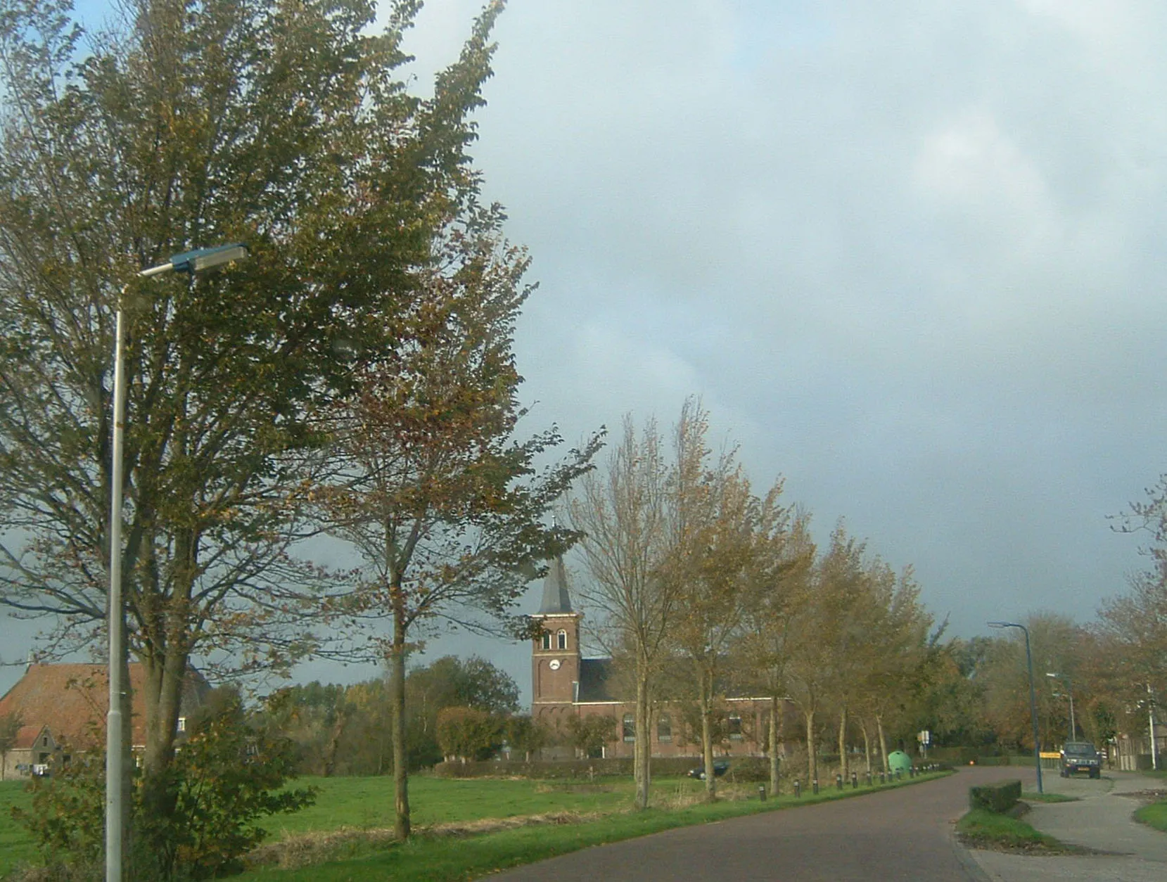 Photo showing: Own photograph of the small village of Jellum in Friesland (The Netherlands)