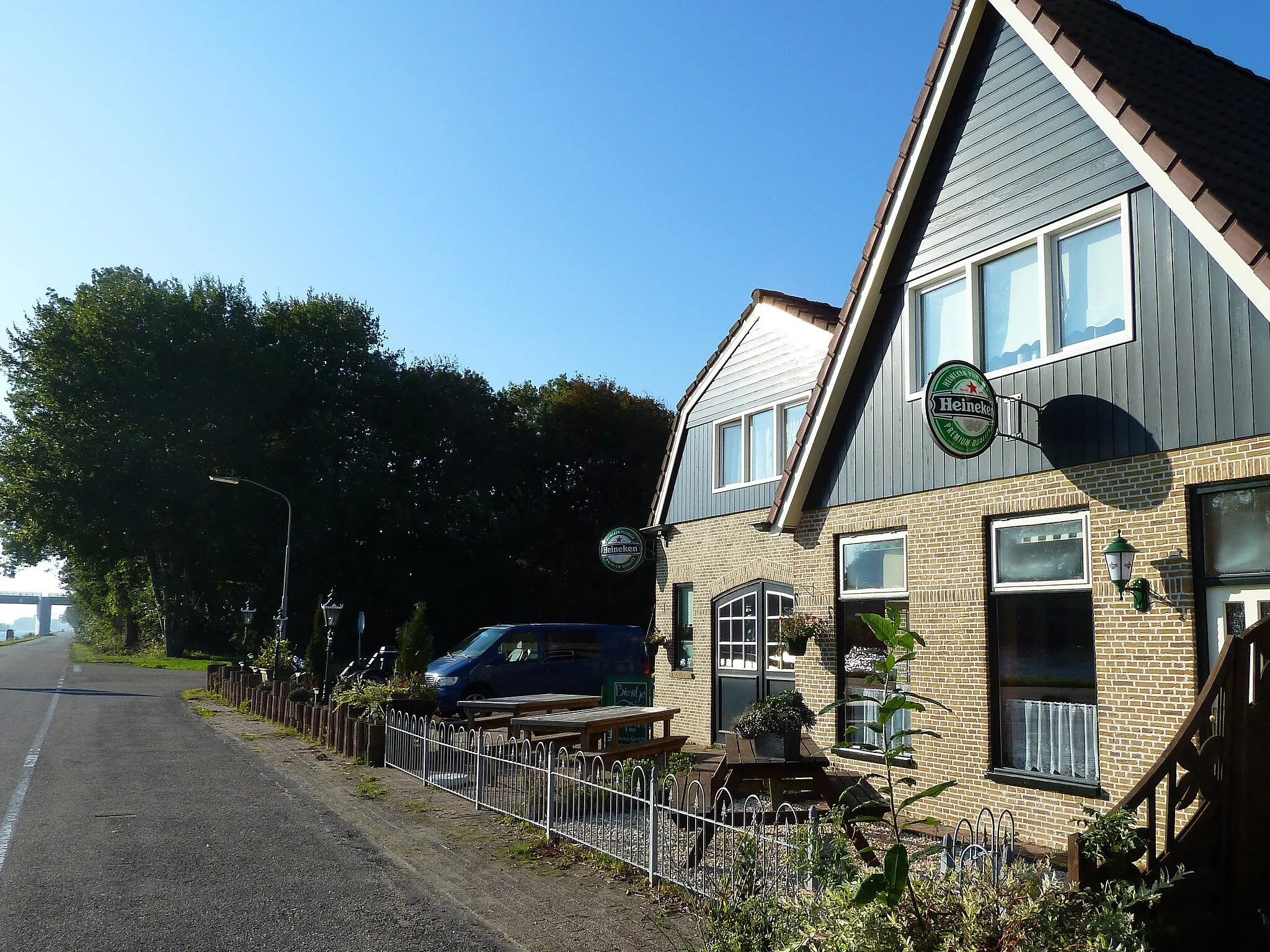 Photo showing: Lukie's café in het gehucht Eibersburen