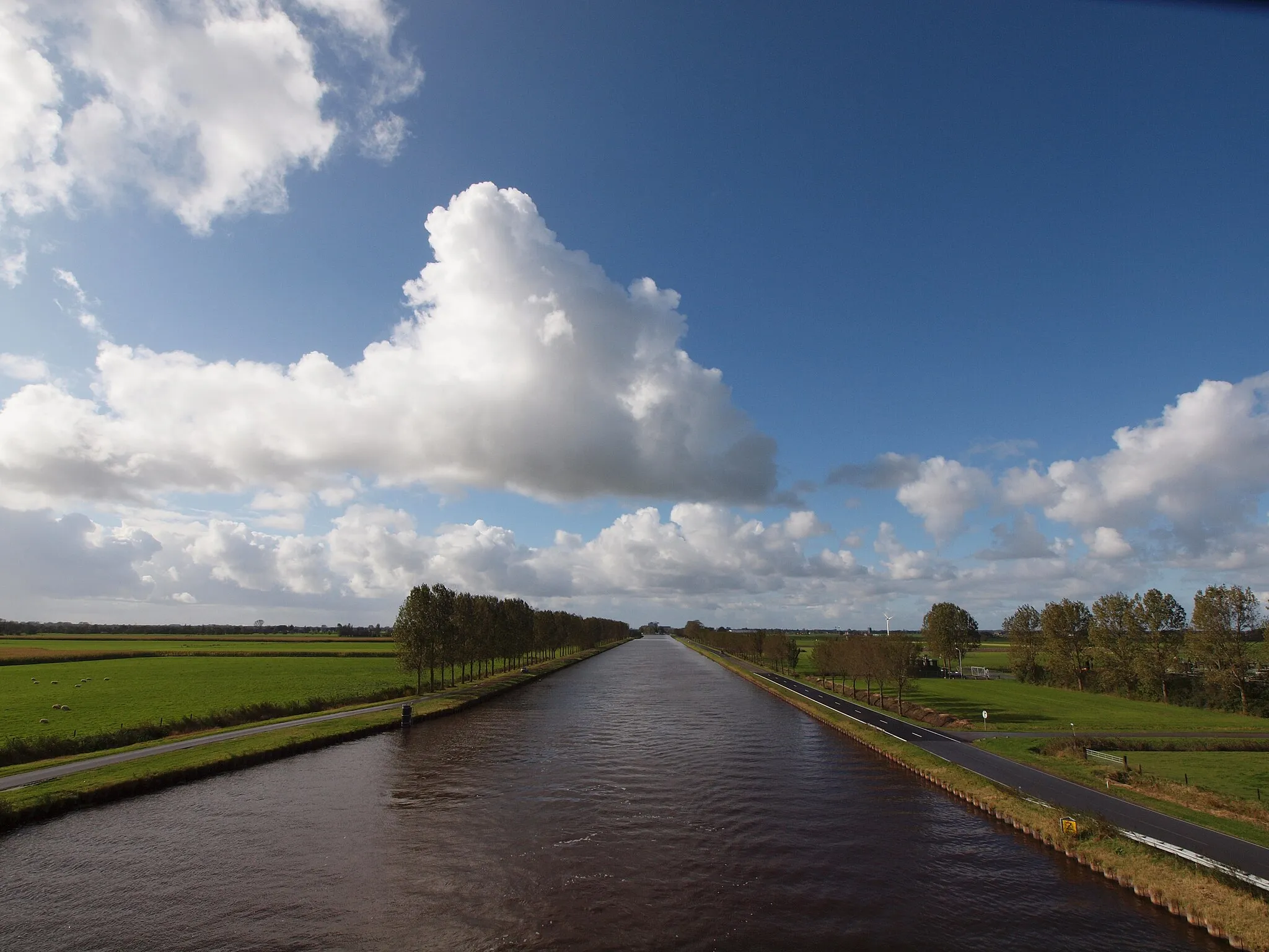 Photo showing: direction West, Frisian border ; Stroobos

view original here!