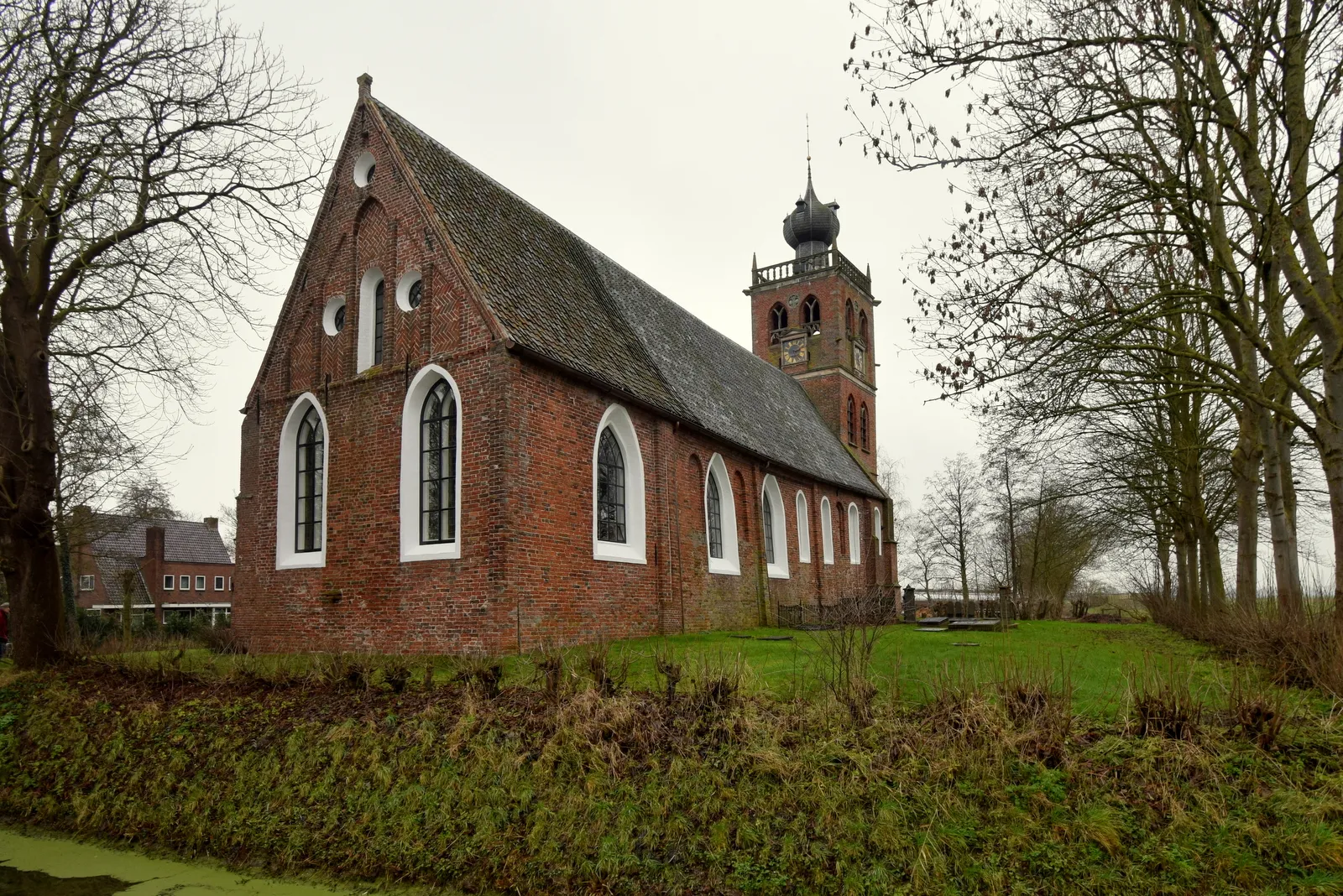 Photo showing: Noardwâlde, protestantske tsjerke
