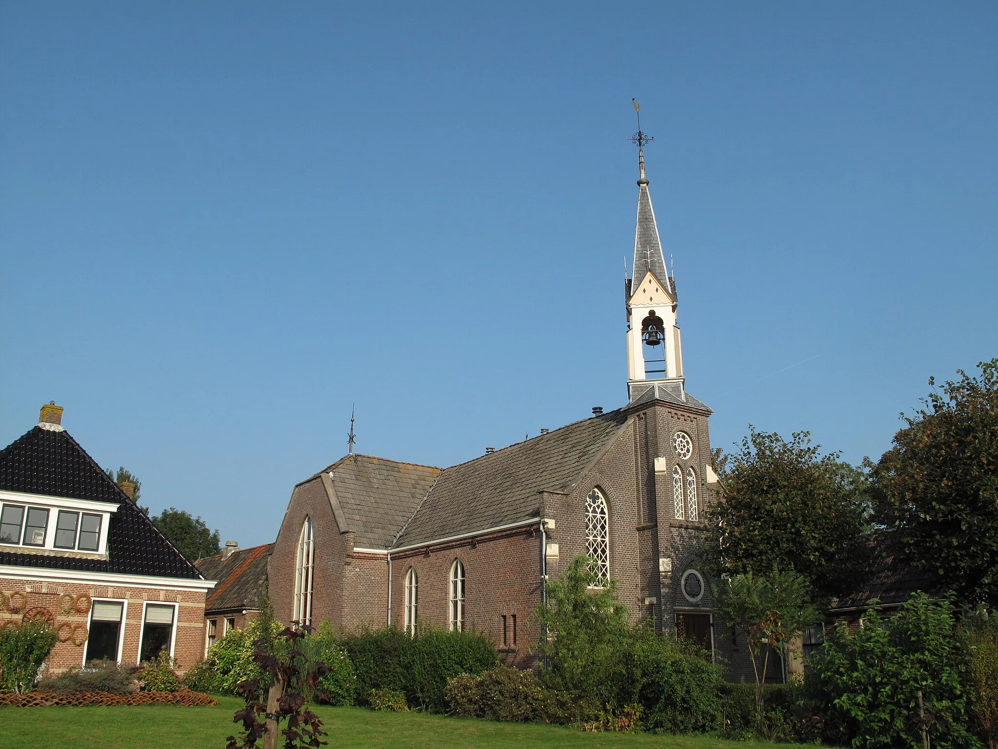 Photo showing: Hijum, church