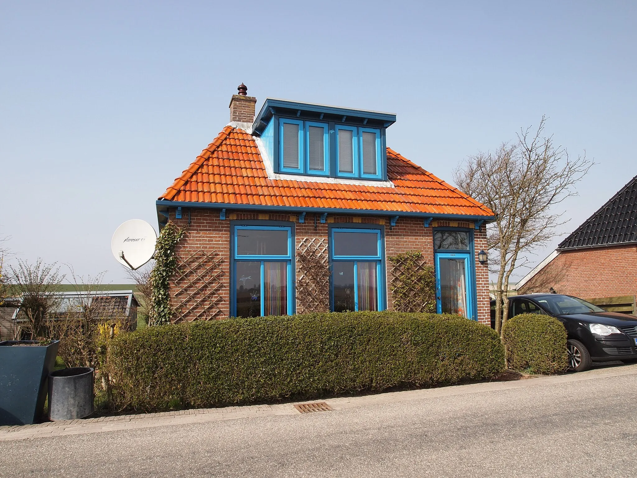 Photo showing: Huis aan de Oude Bildtdijk nr. 1200