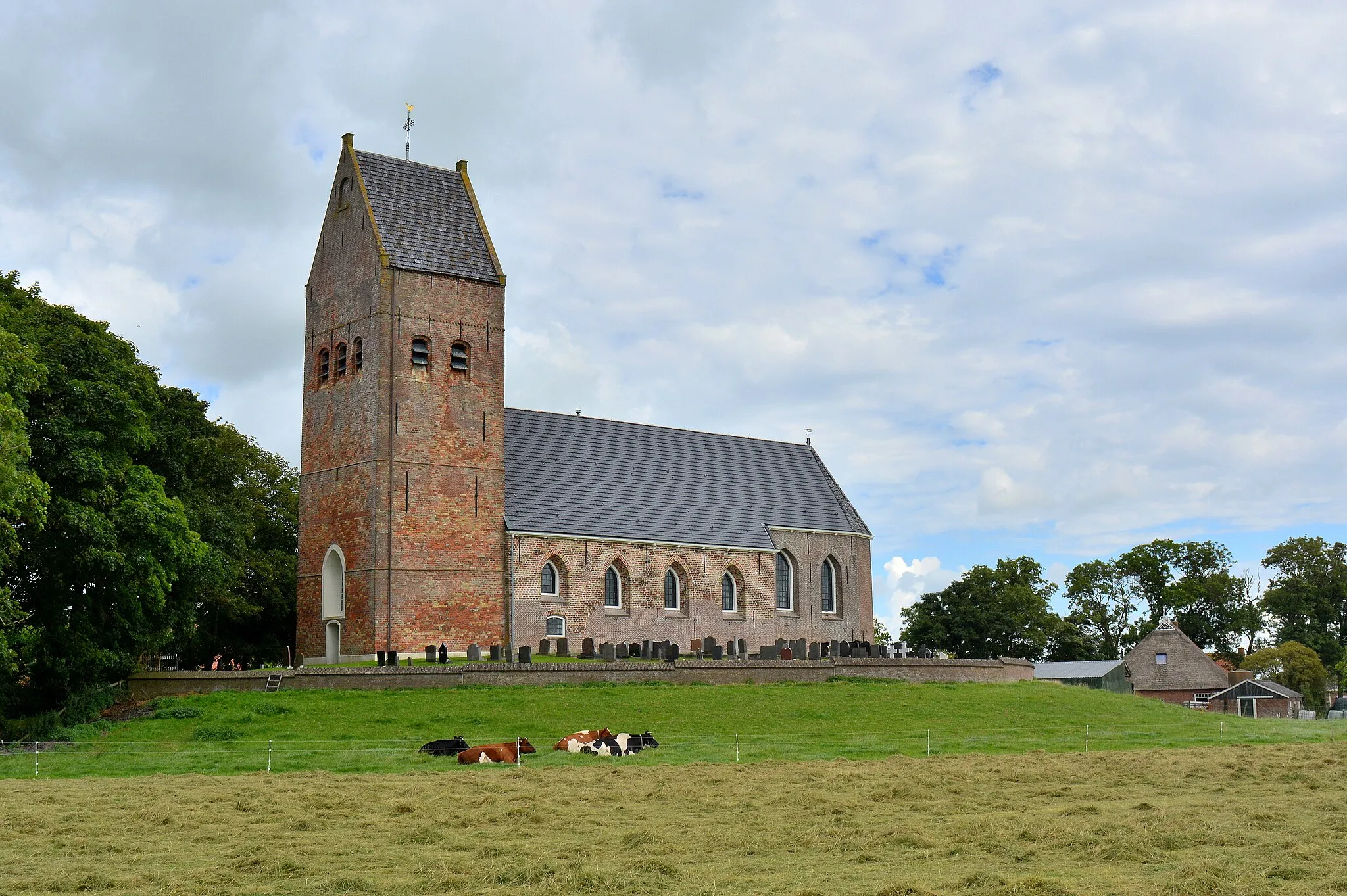 Photo showing: Wanswerd, Petruskerk