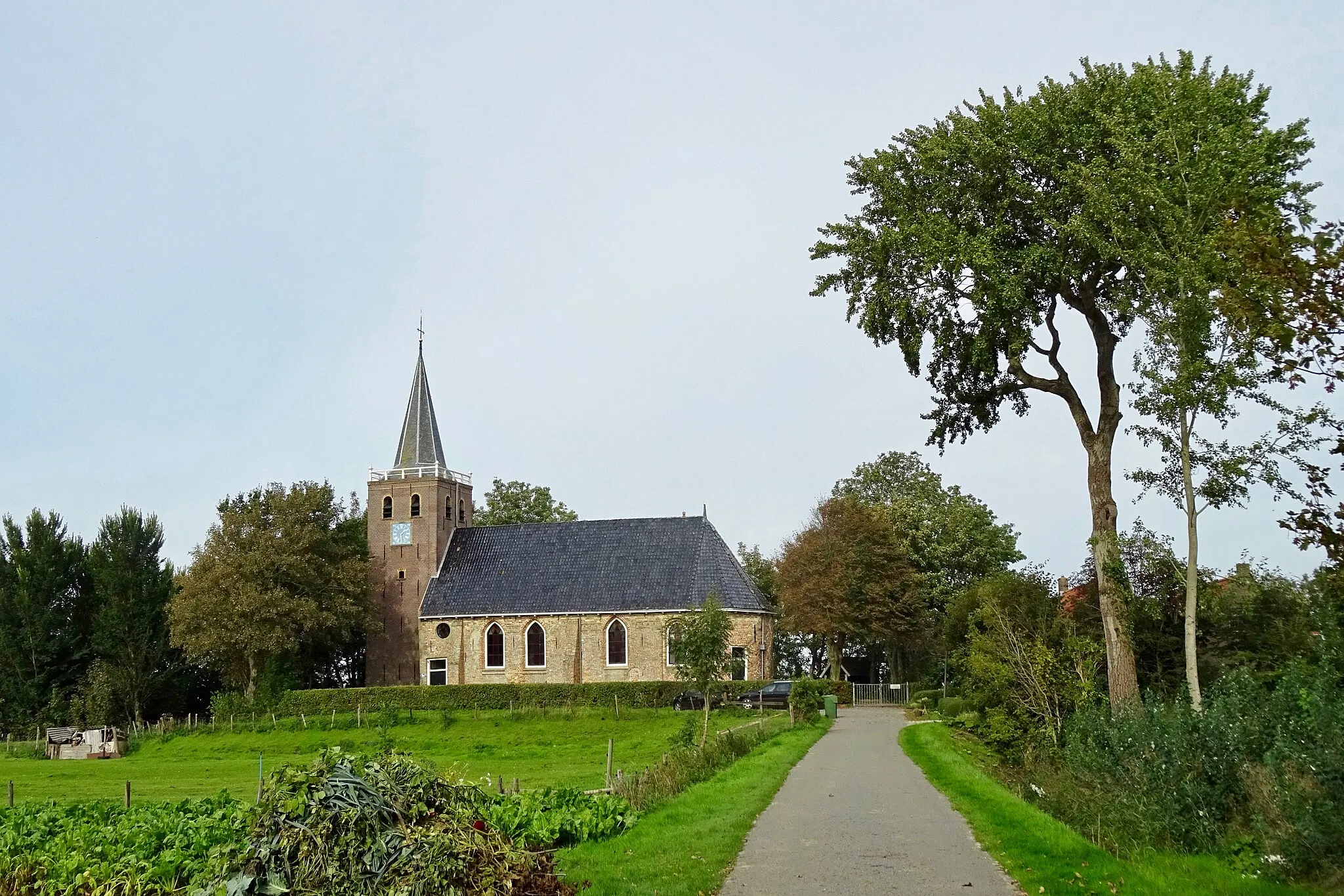 Photo showing: De Nicolaaskerk in Schalsum