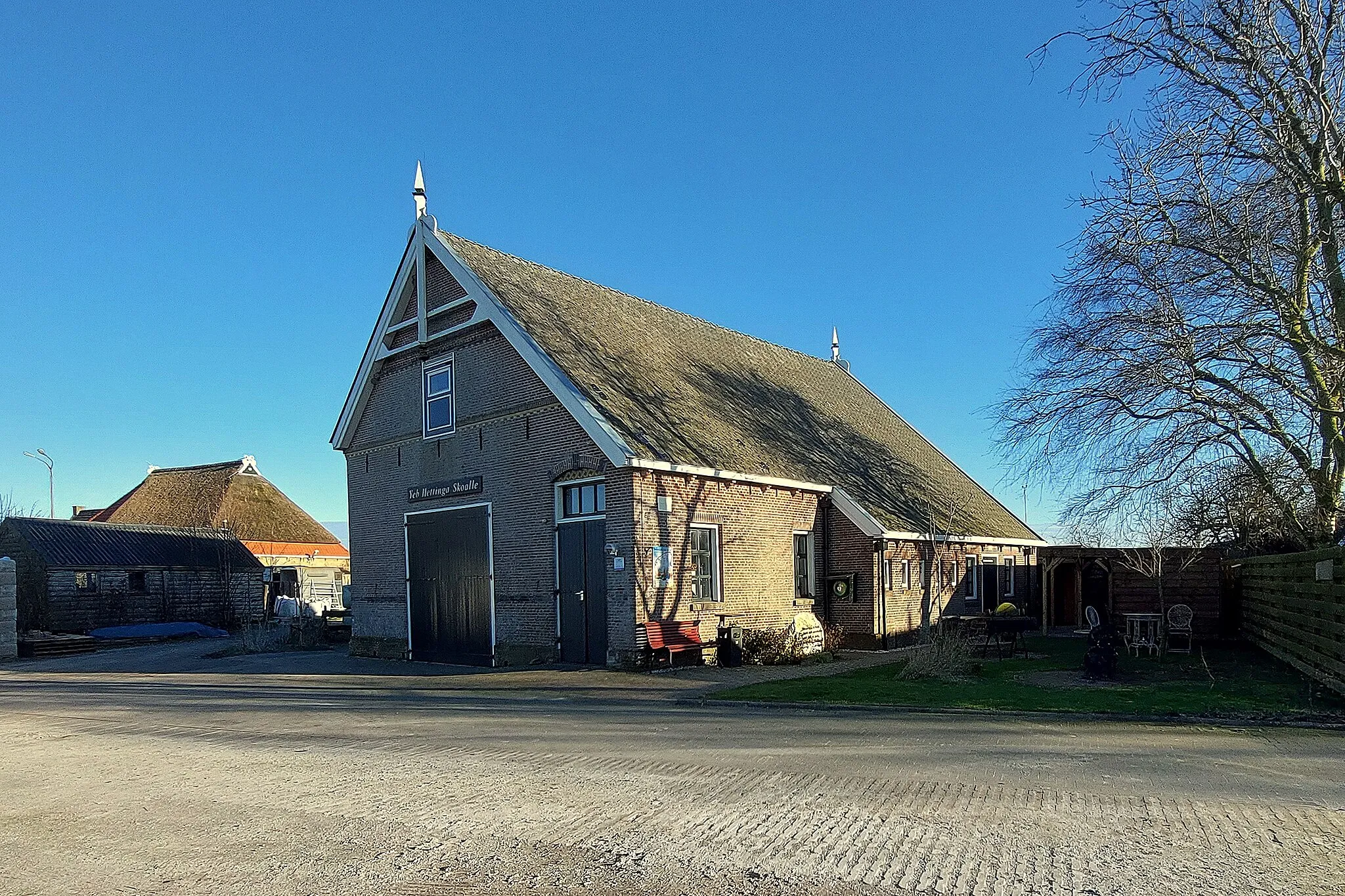 Photo showing: Furdgum,  Yeb Hettinga Museum (earder: iepenbiere basisskoalle fan Furdgum)