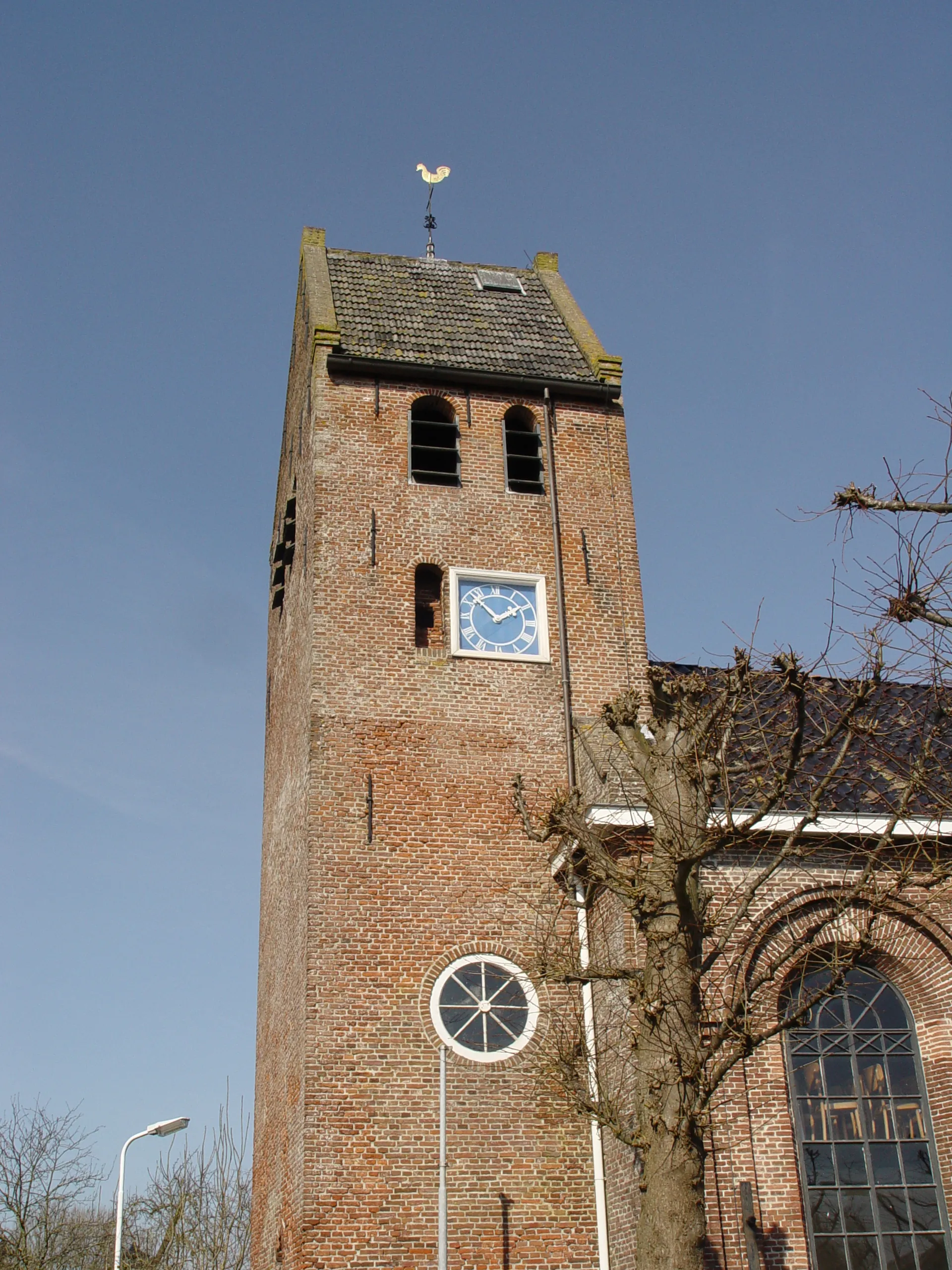 Photo showing: Toren kerk Molkwerum - rijksmonument 21484