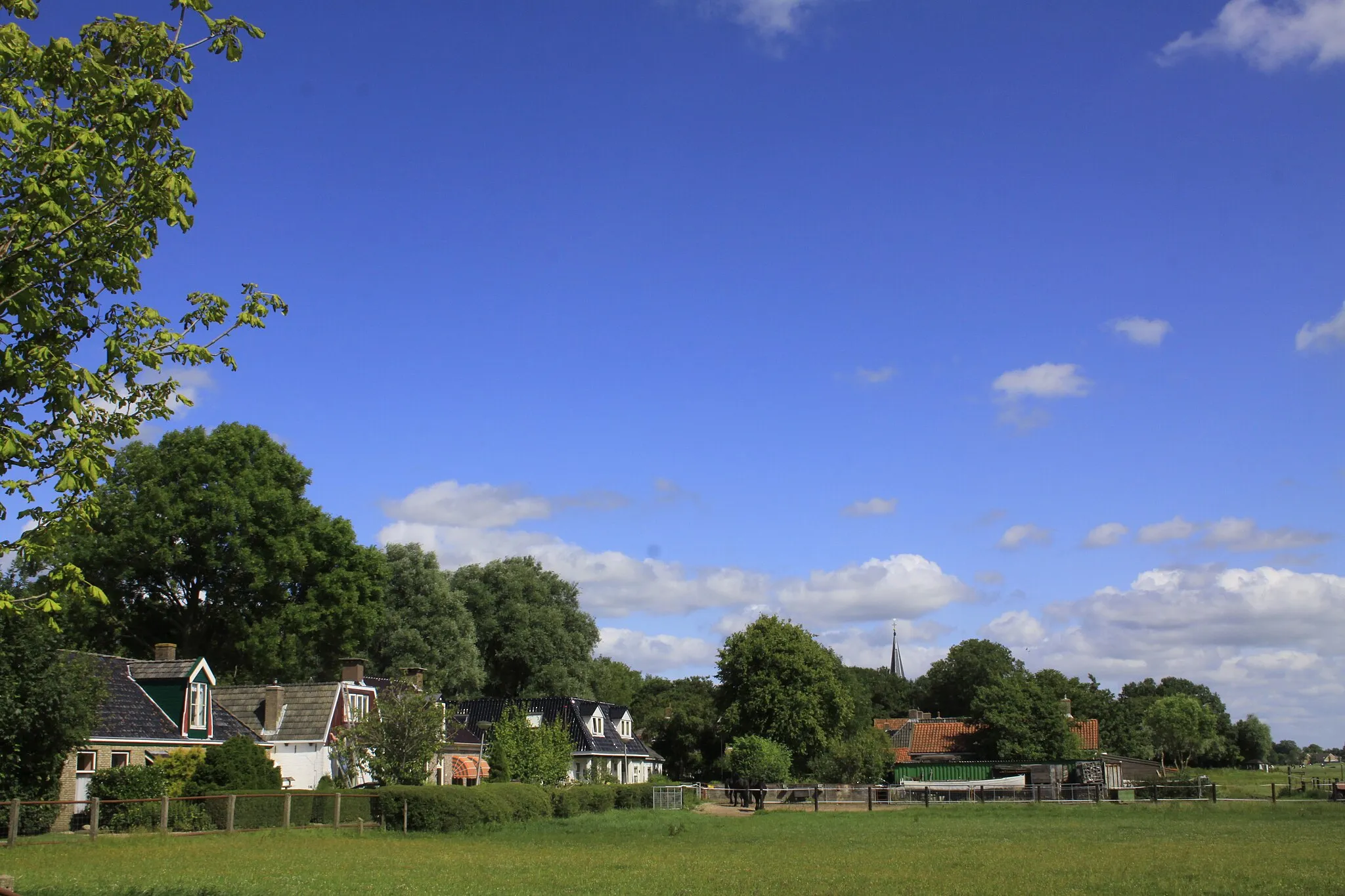 Photo showing: Britswert een dorp in de gemeente Littenseradeel in Friesland