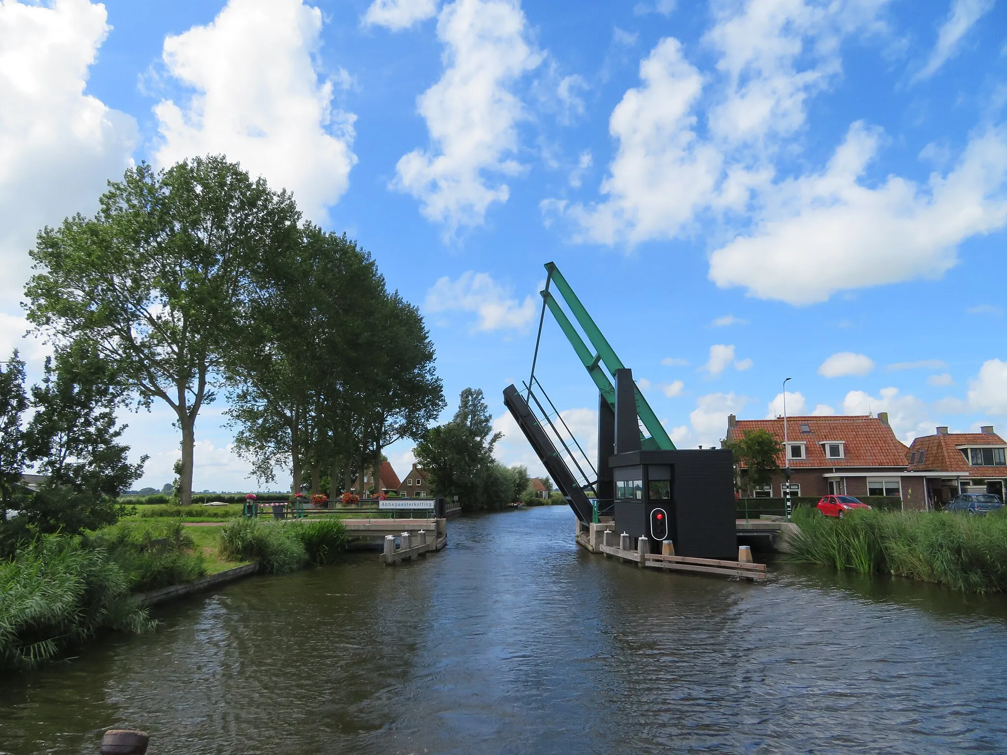 Photo showing: Brug over de Wijmerts bij Abbegaasterketting in Friesland