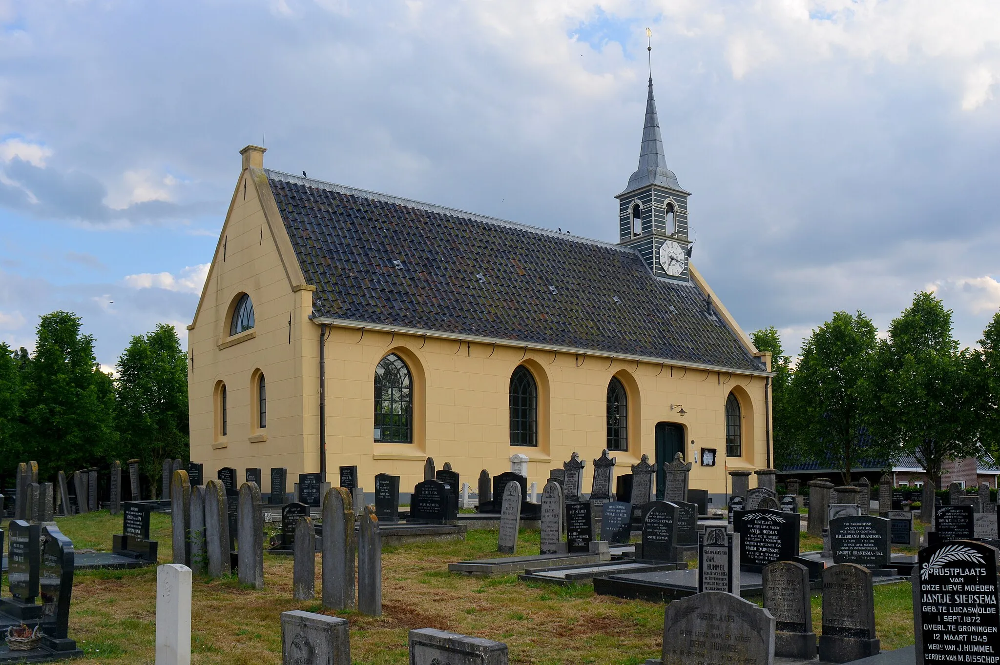 Photo showing: Noordwijk (prov. Groningen), Herv.  kerk