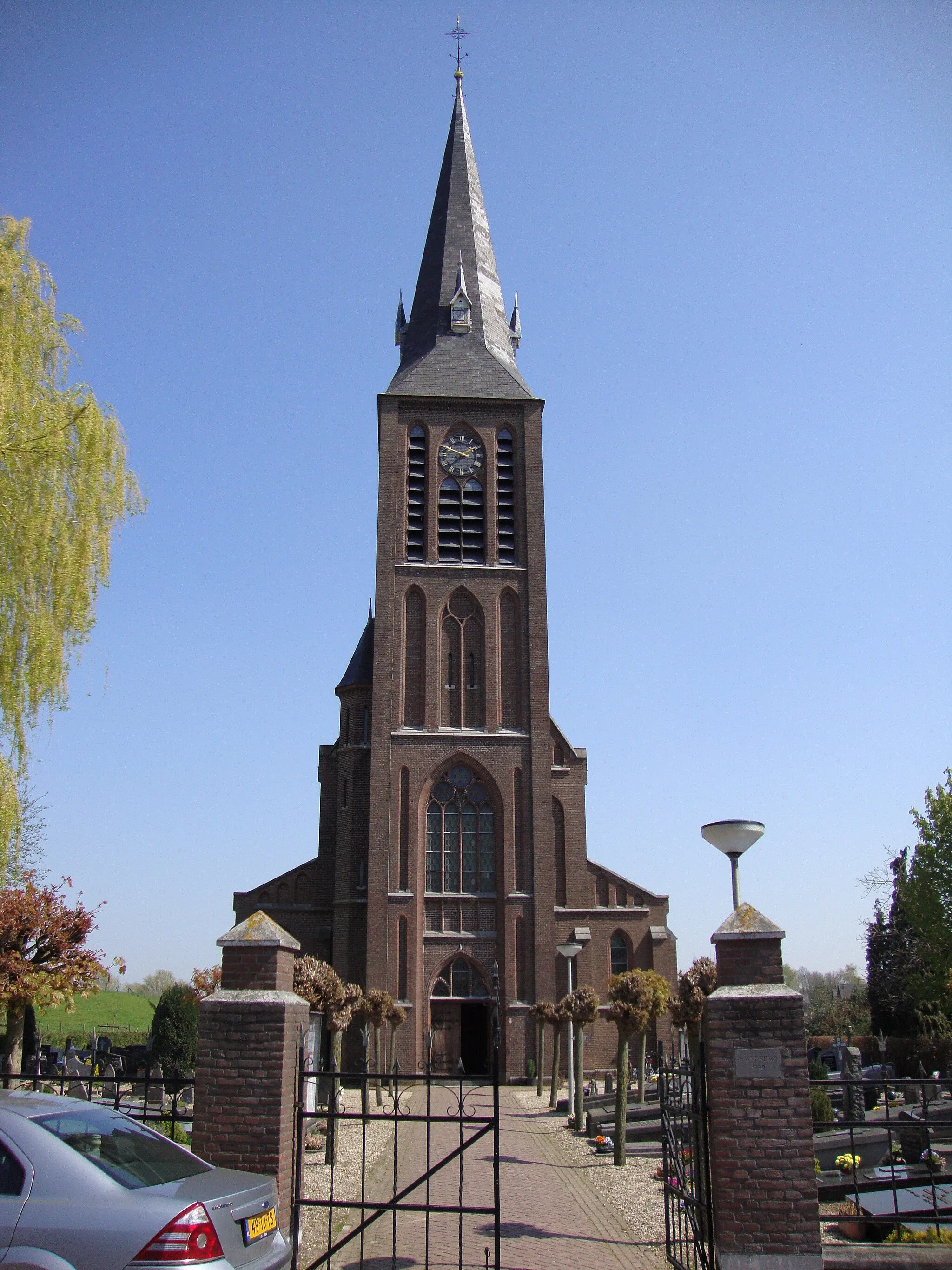 Photo showing: Weurt (Beuningen, Gld, NL) church, the tower.