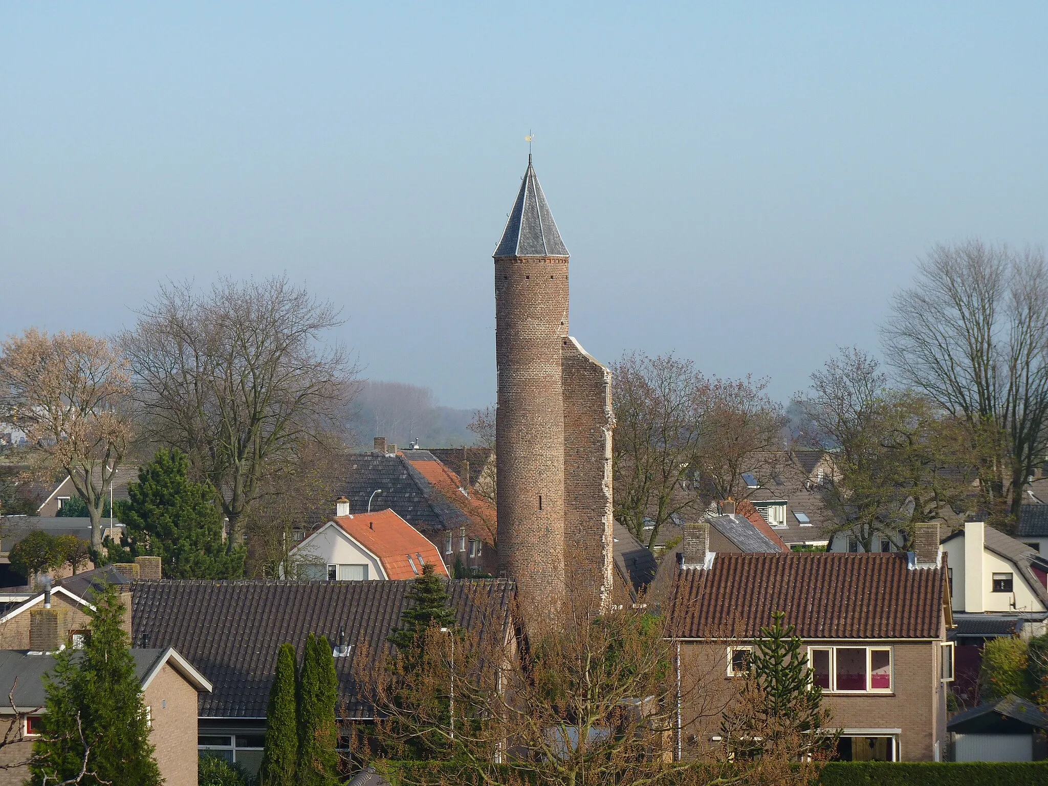 Photo showing: Haaften Toren Kasteelruine Goudenstein