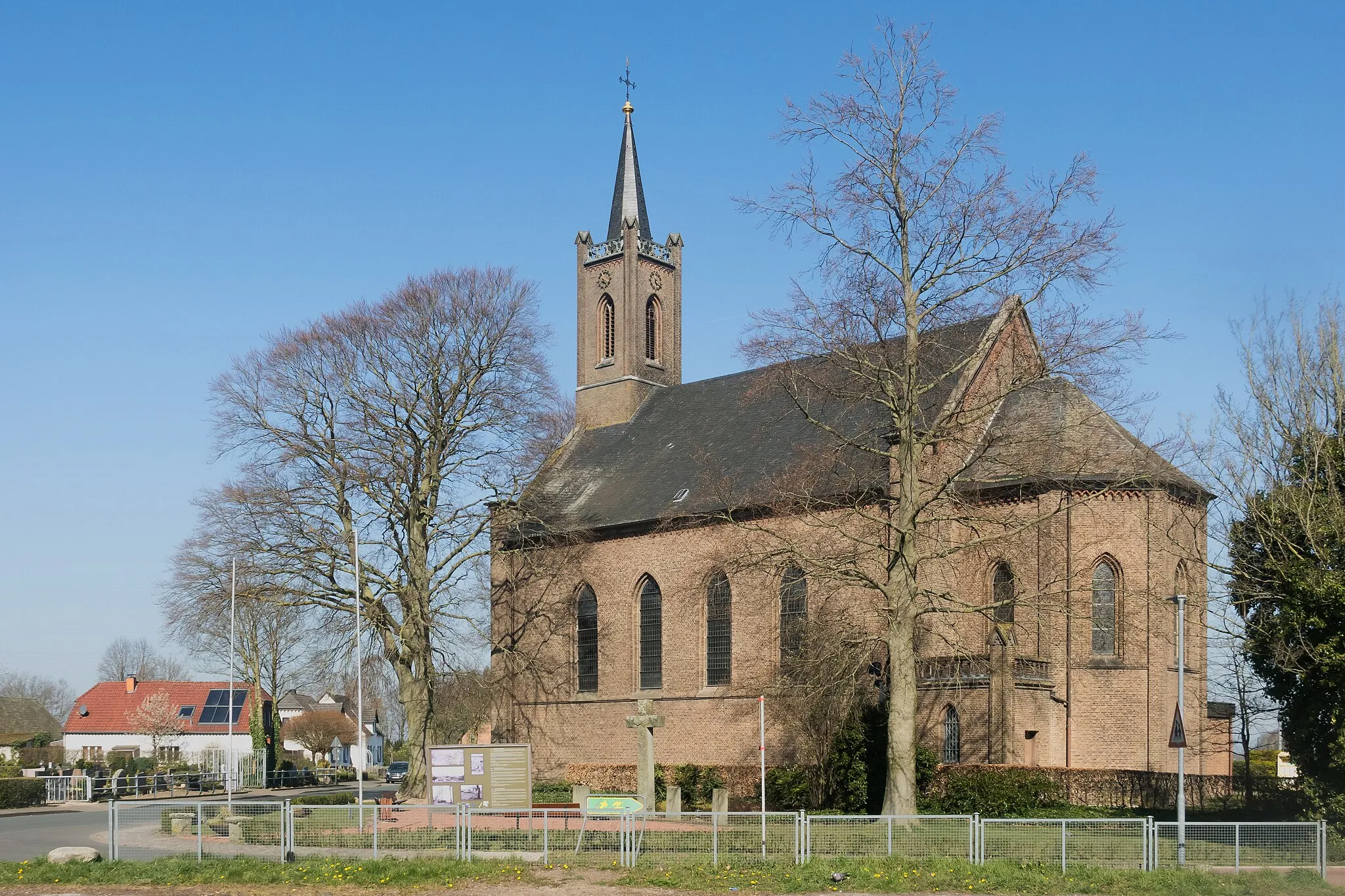 Photo showing: Nütterden, the Catholic parish church of Saint Anthony