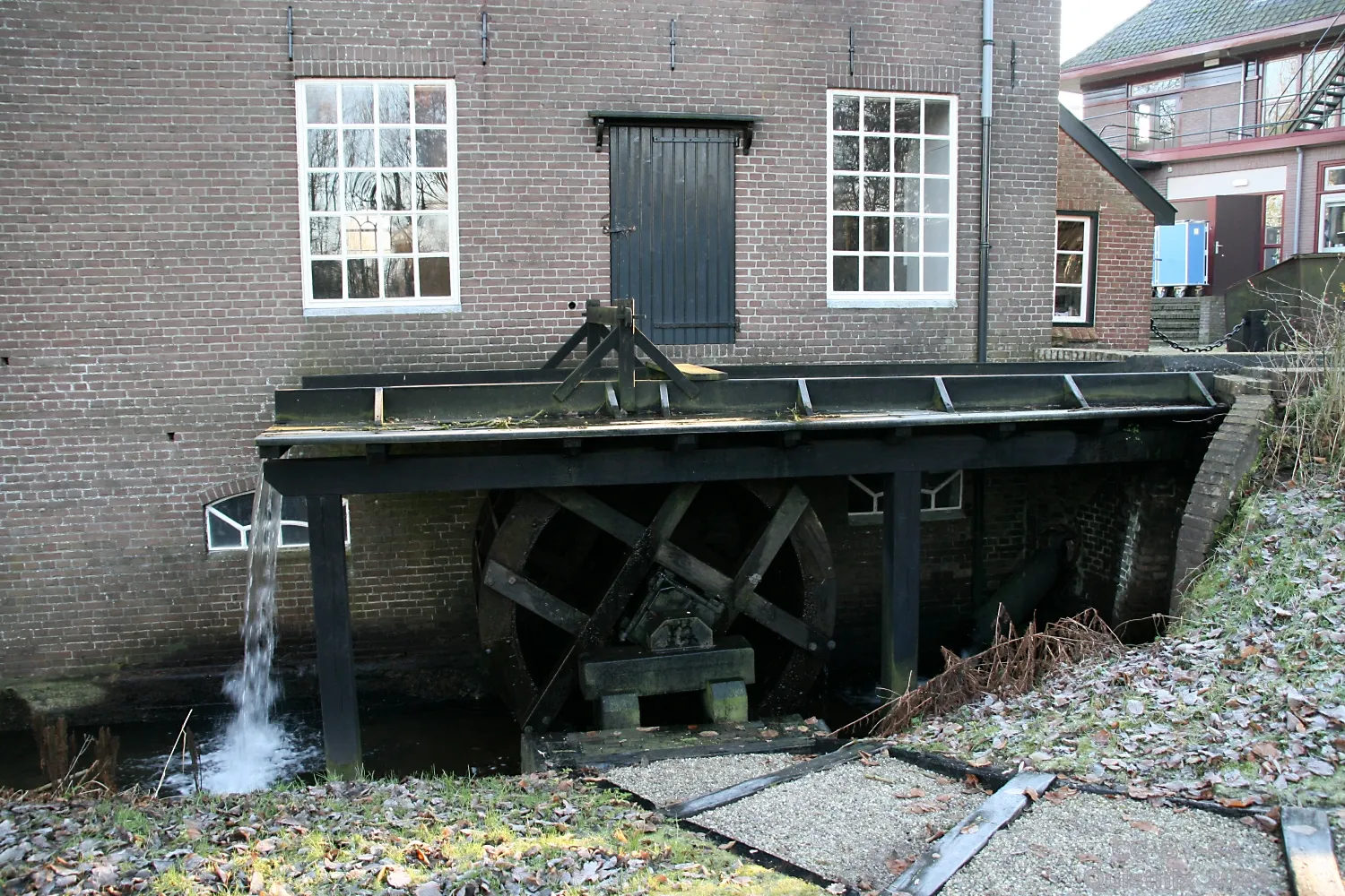 Photo showing: Beekbergen: De Ruitersmolen - waterrad