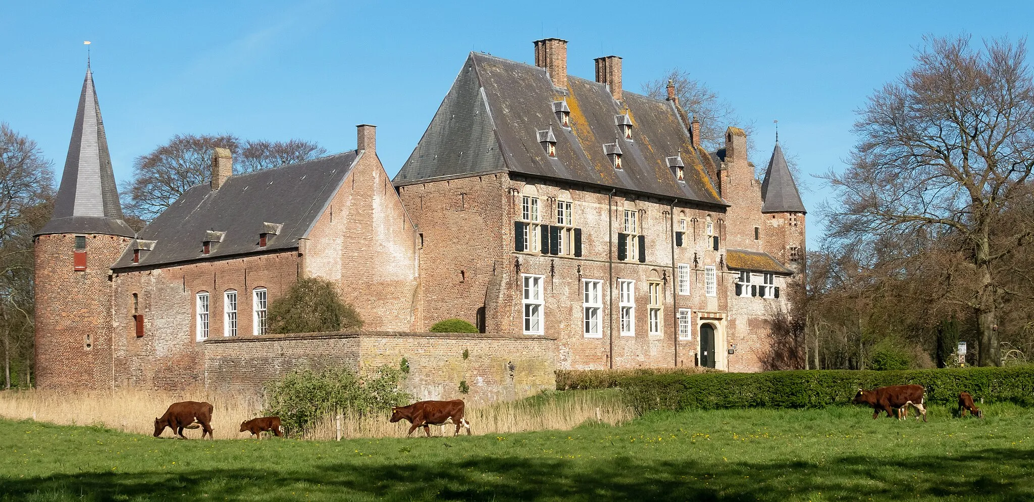 Photo showing: Hernen, castle: kasteel Hernen