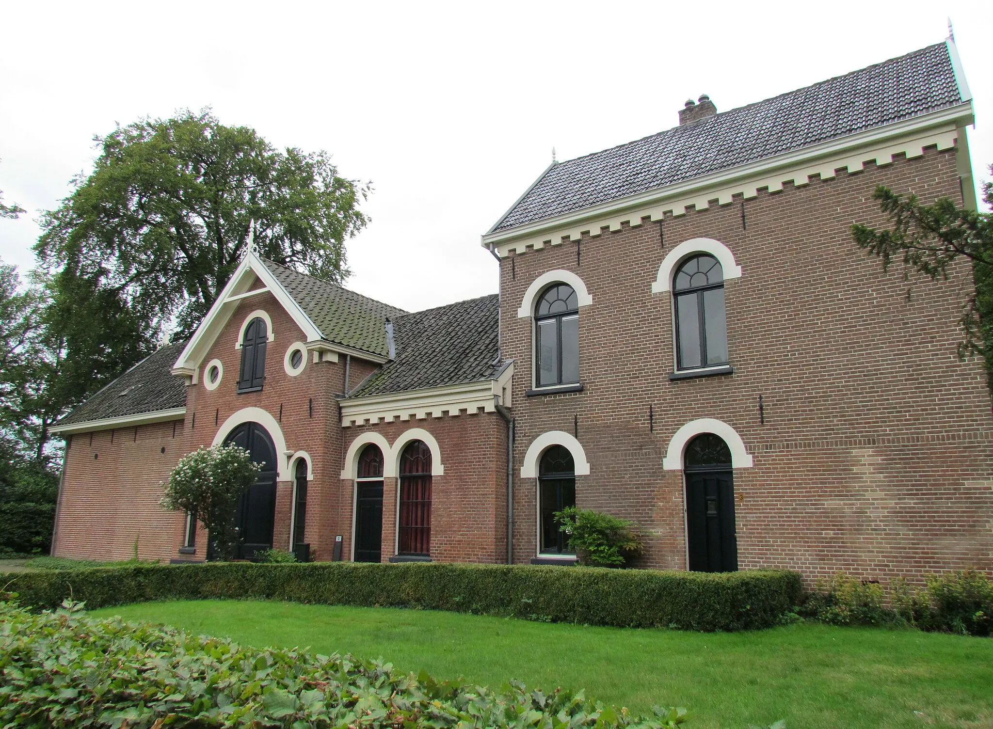 Photo showing: Eureka (dienstwoning/koetshuis), rijksmonument aan de Terwoldseweg in Twello, Gelderland, NL