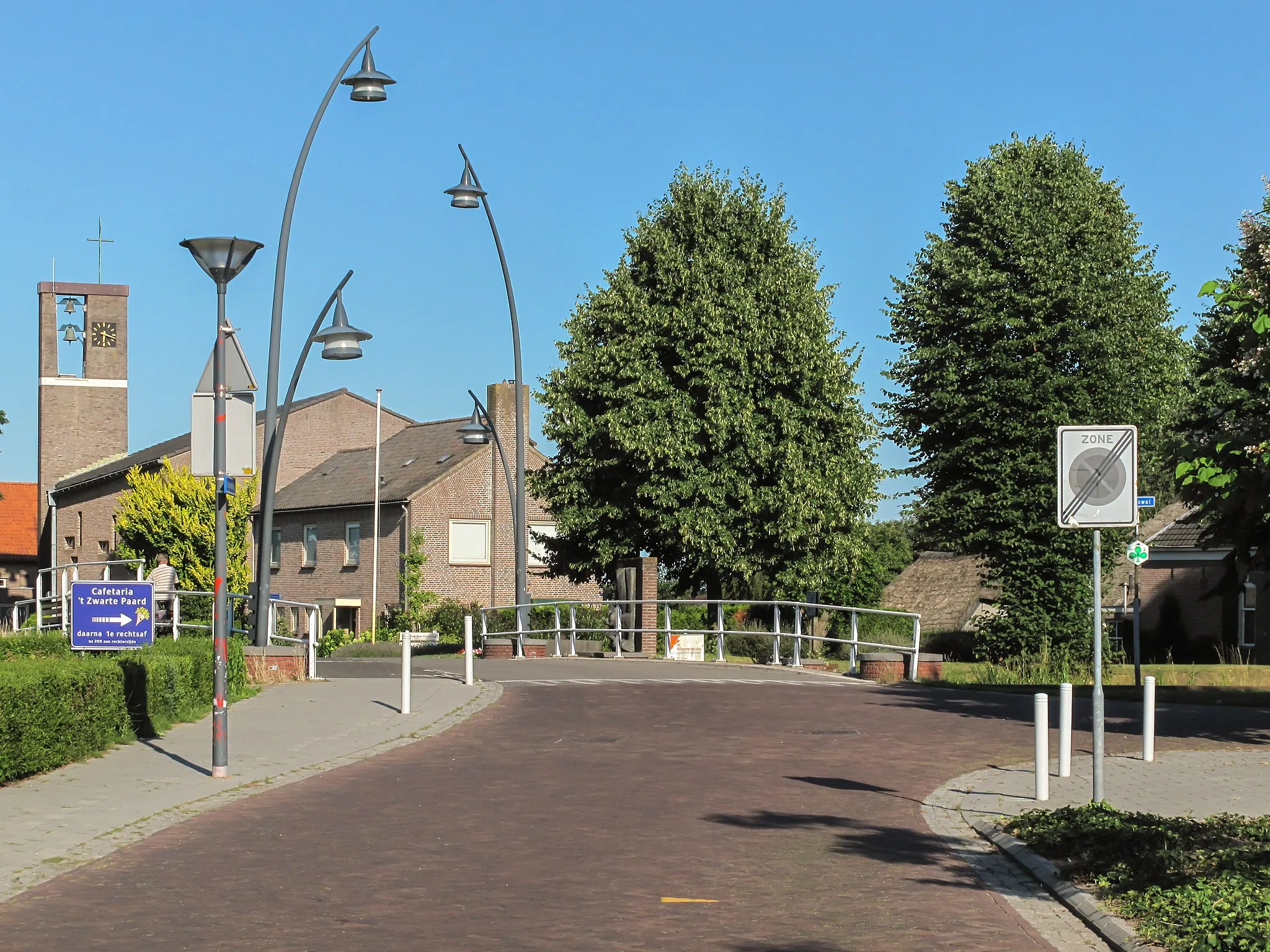 Photo showing: Wapenveld, view to a street: de Kerkstraat