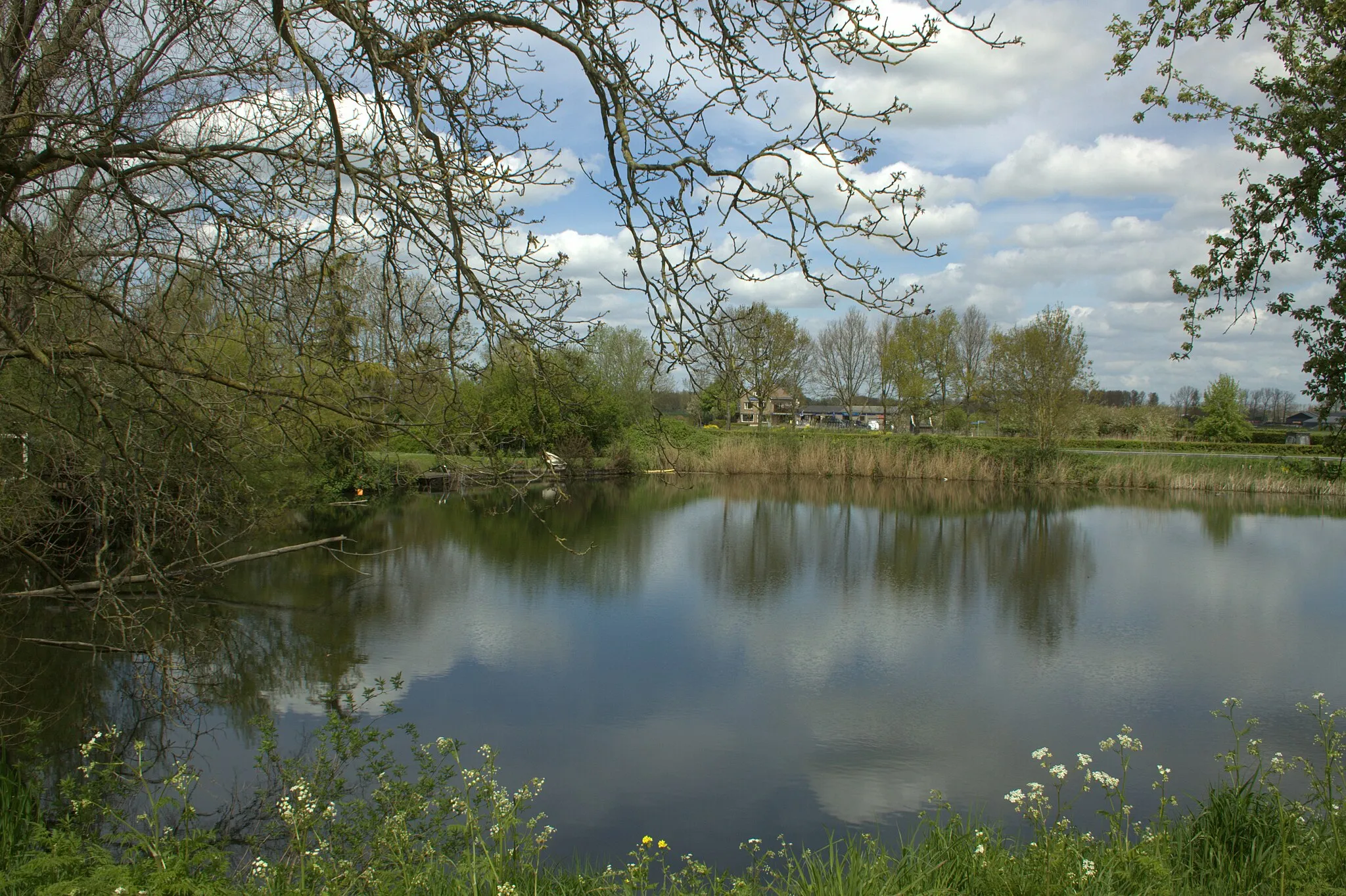 Photo showing: Een Wiel bij Acquoy, een restant van een oude dijkdoorbraak van rivier de Linge.