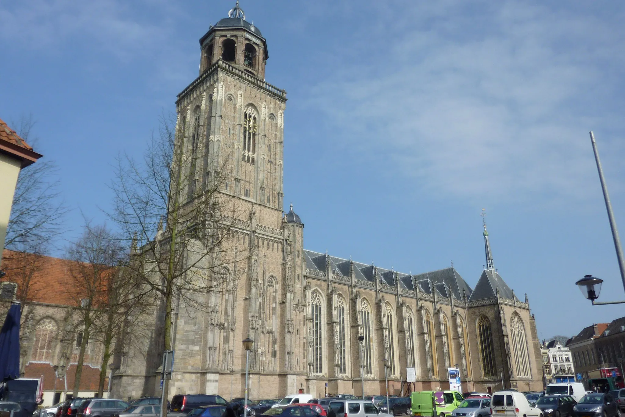 Photo showing: Deventer: Grote of Lebuïnuskerk, zuidzijde