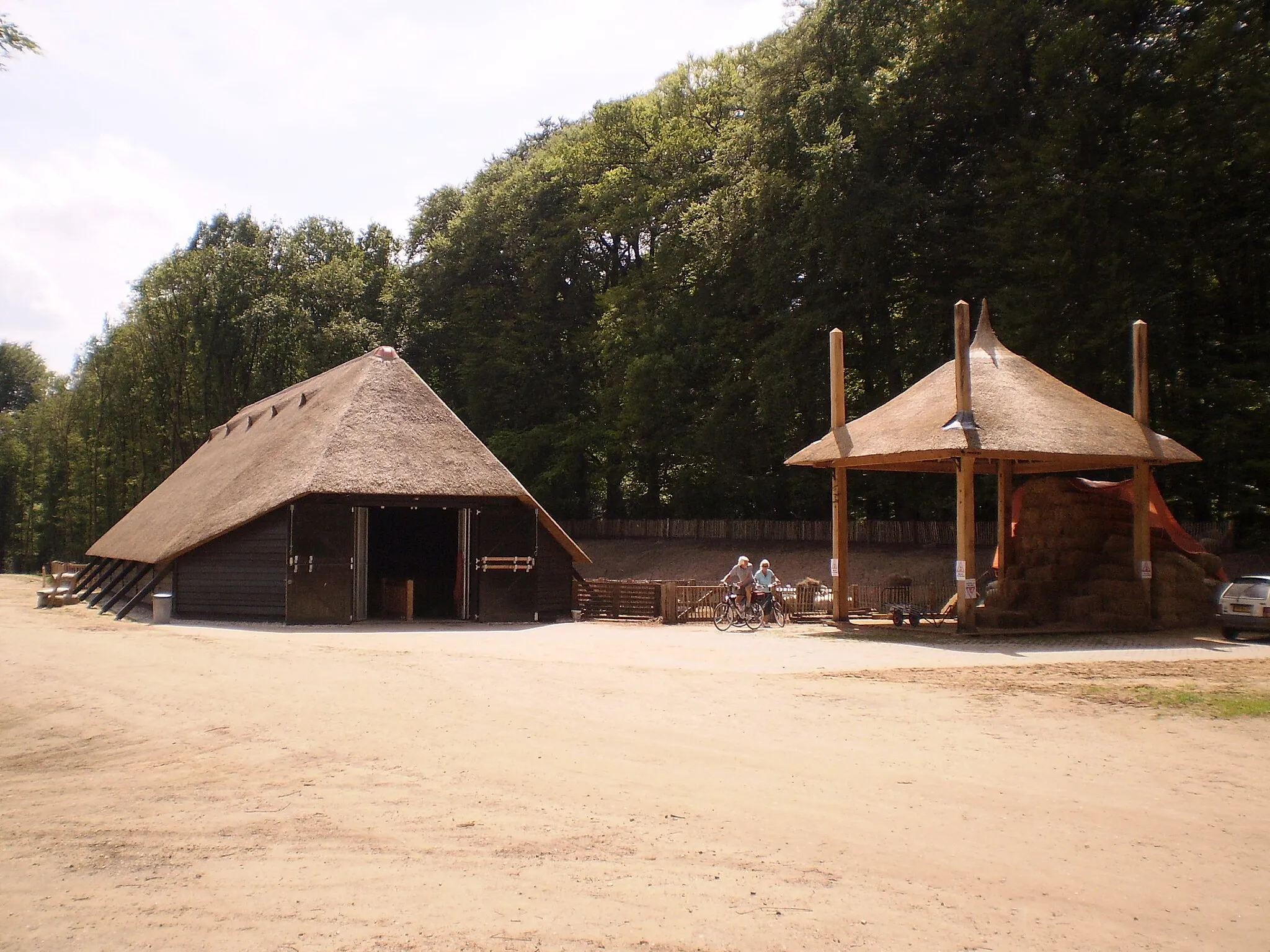 Photo showing: Part of the sheep barn in Hoog Buurlo near Apeldoorn, the Netherlands