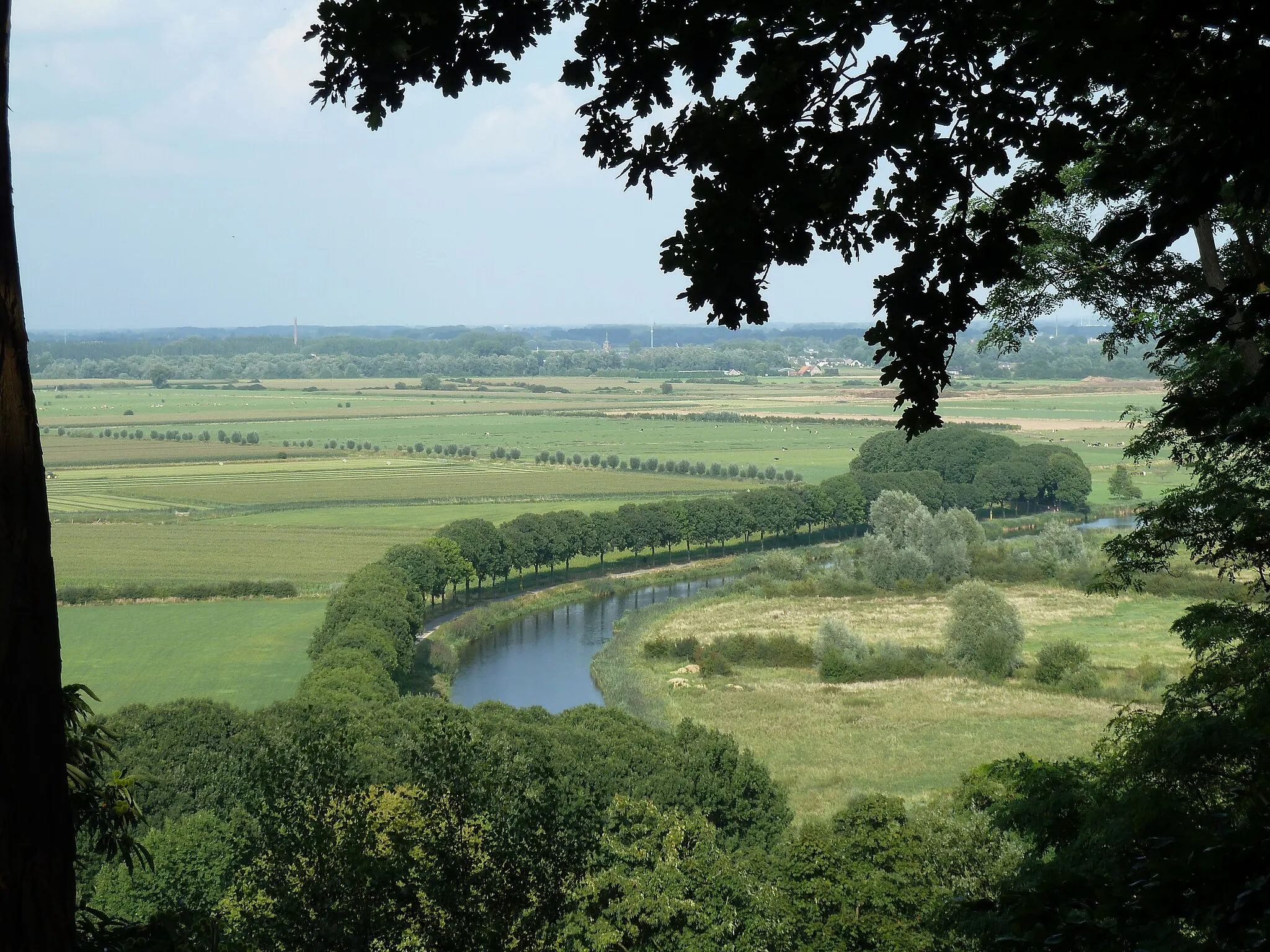 Photo showing: uitzicht vanaf Kops Plateau, Nijmegen, Nederland