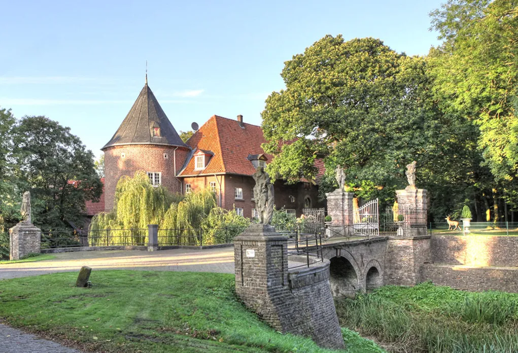 Photo showing: Schloss Hueth in Rees-Bienen