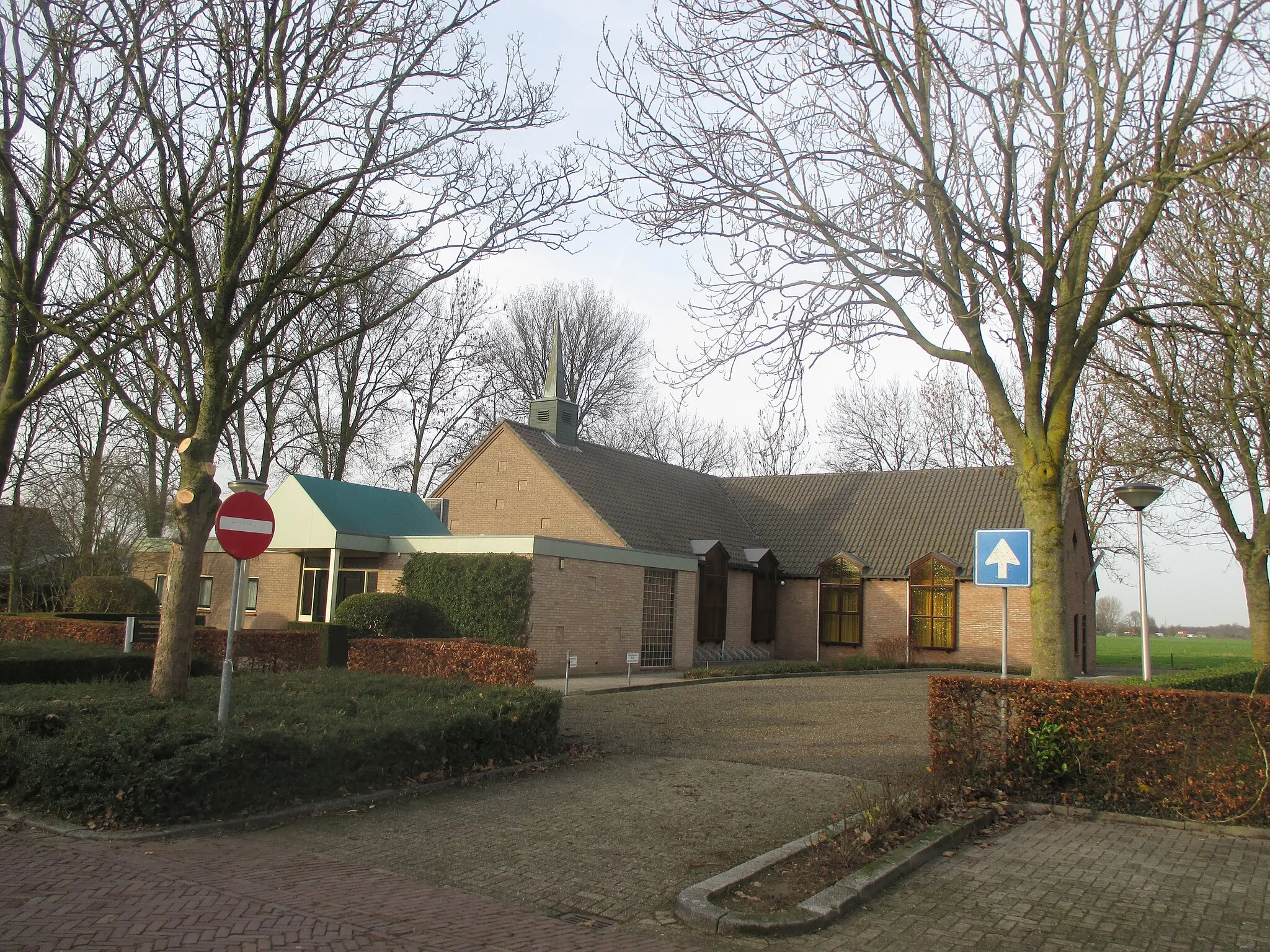 Photo showing: Kerk van de Gereformeerde-Gemeente in Aalst