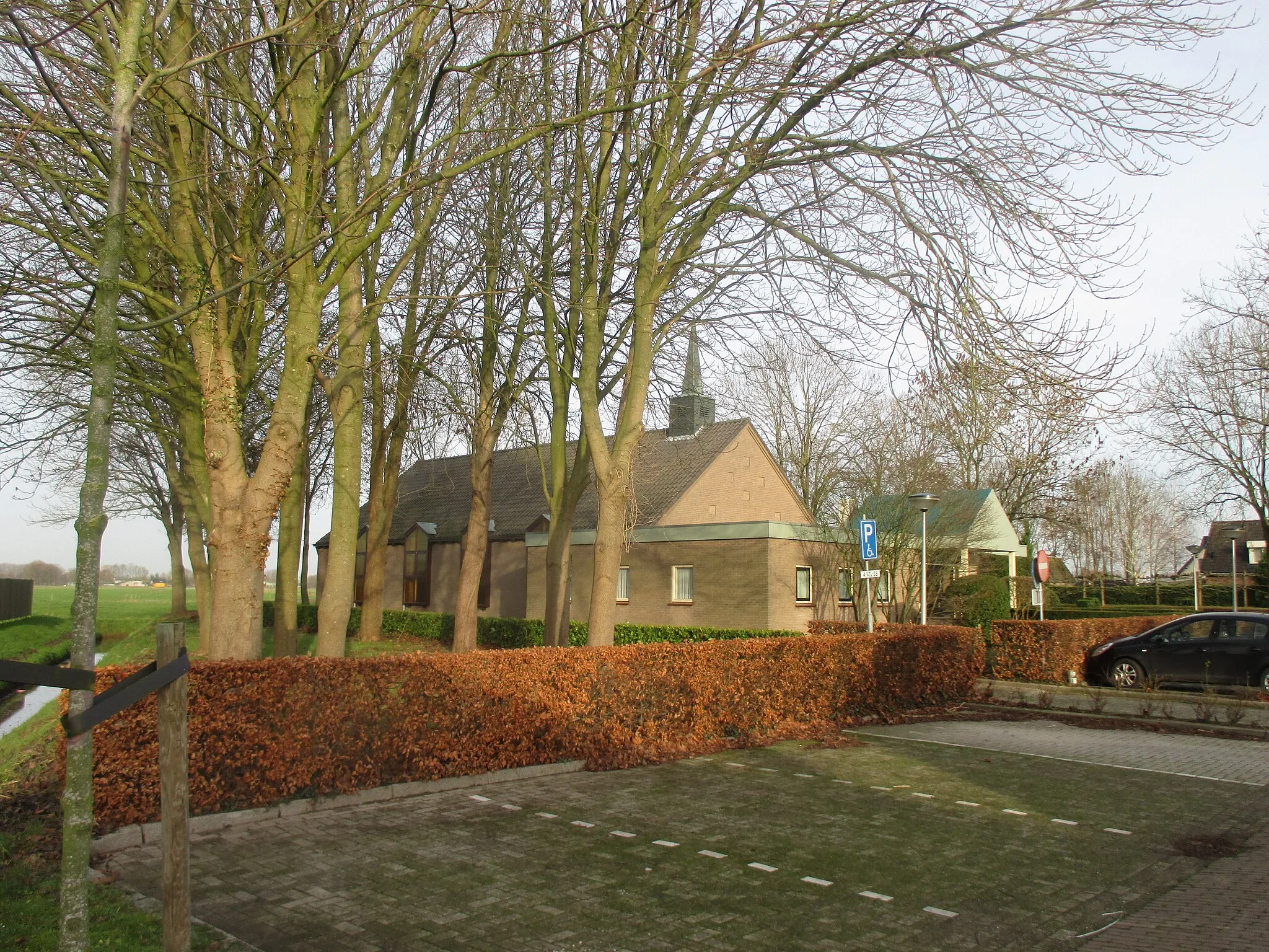 Photo showing: Kerk van de Gereformeerde-Gemeente in Aalst