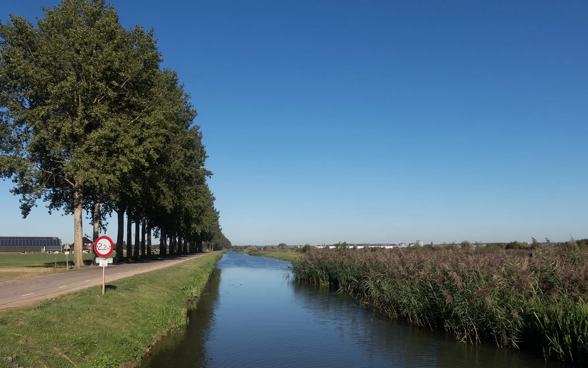 Photo showing: Bergerden, river the Linge near the Verlaten Land Pad