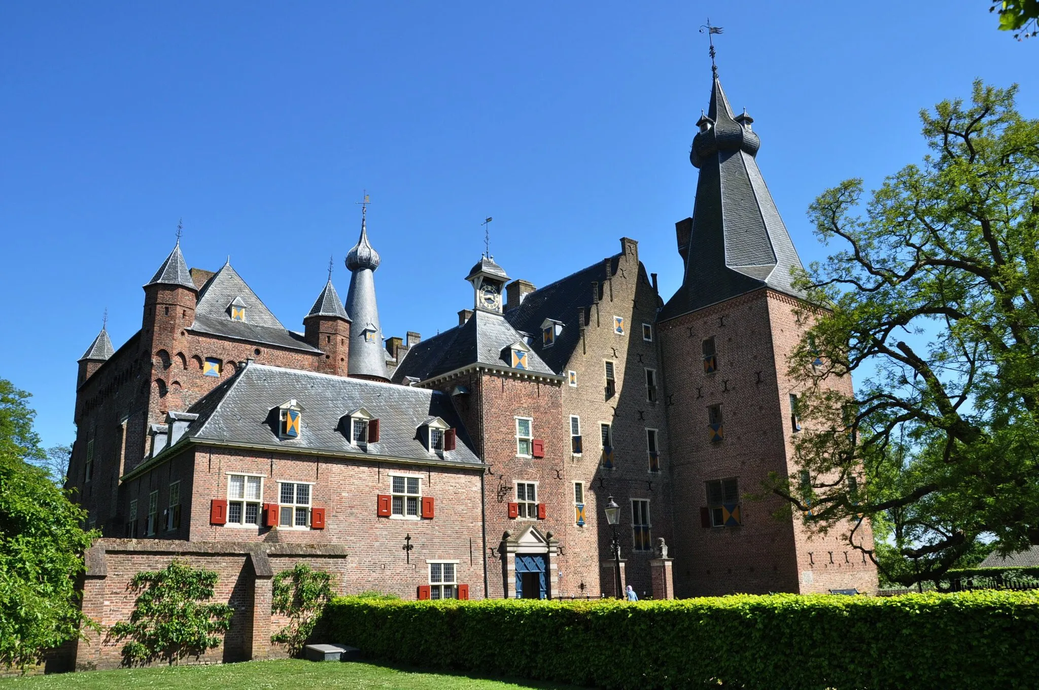Photo showing: Doorwerth Castle (Doorwerth, Renkum municipality, Netherlands).