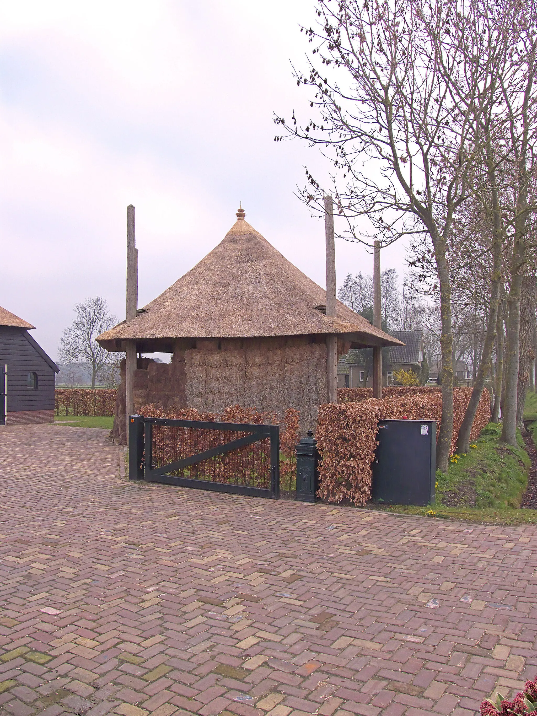 Photo showing: Hay barrack, Netherlands