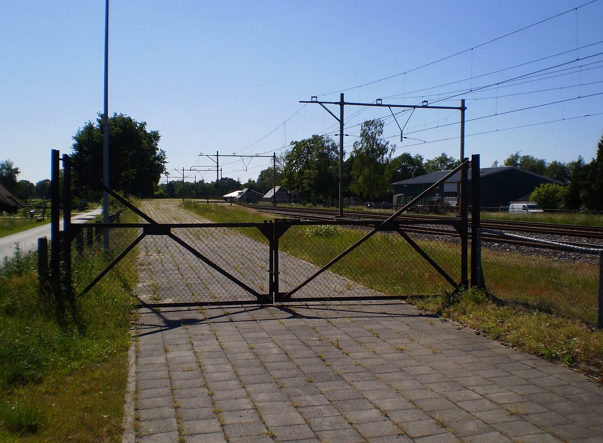 Photo showing: Perron Station Stroe. Opgebroken eind 2015