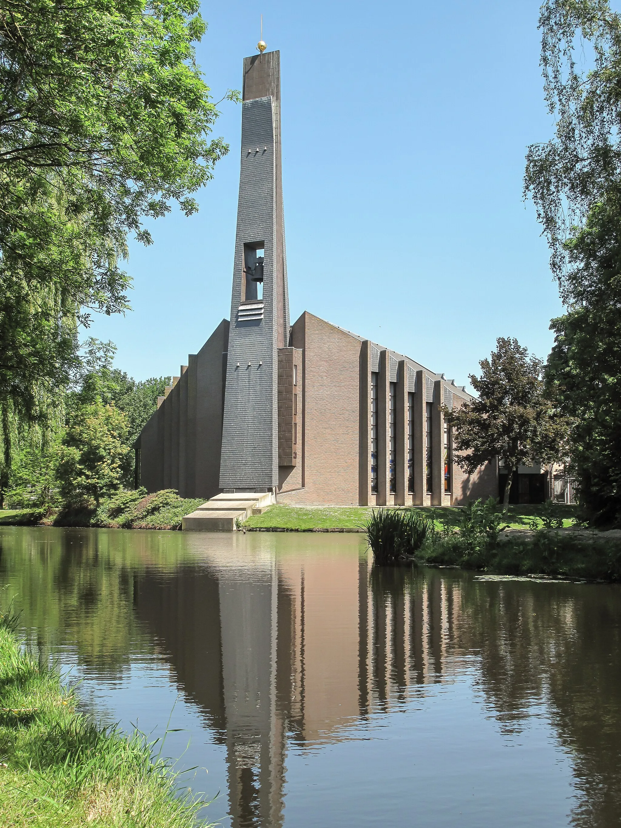 Photo showing: Bunschoten, reformed church:De Fontein