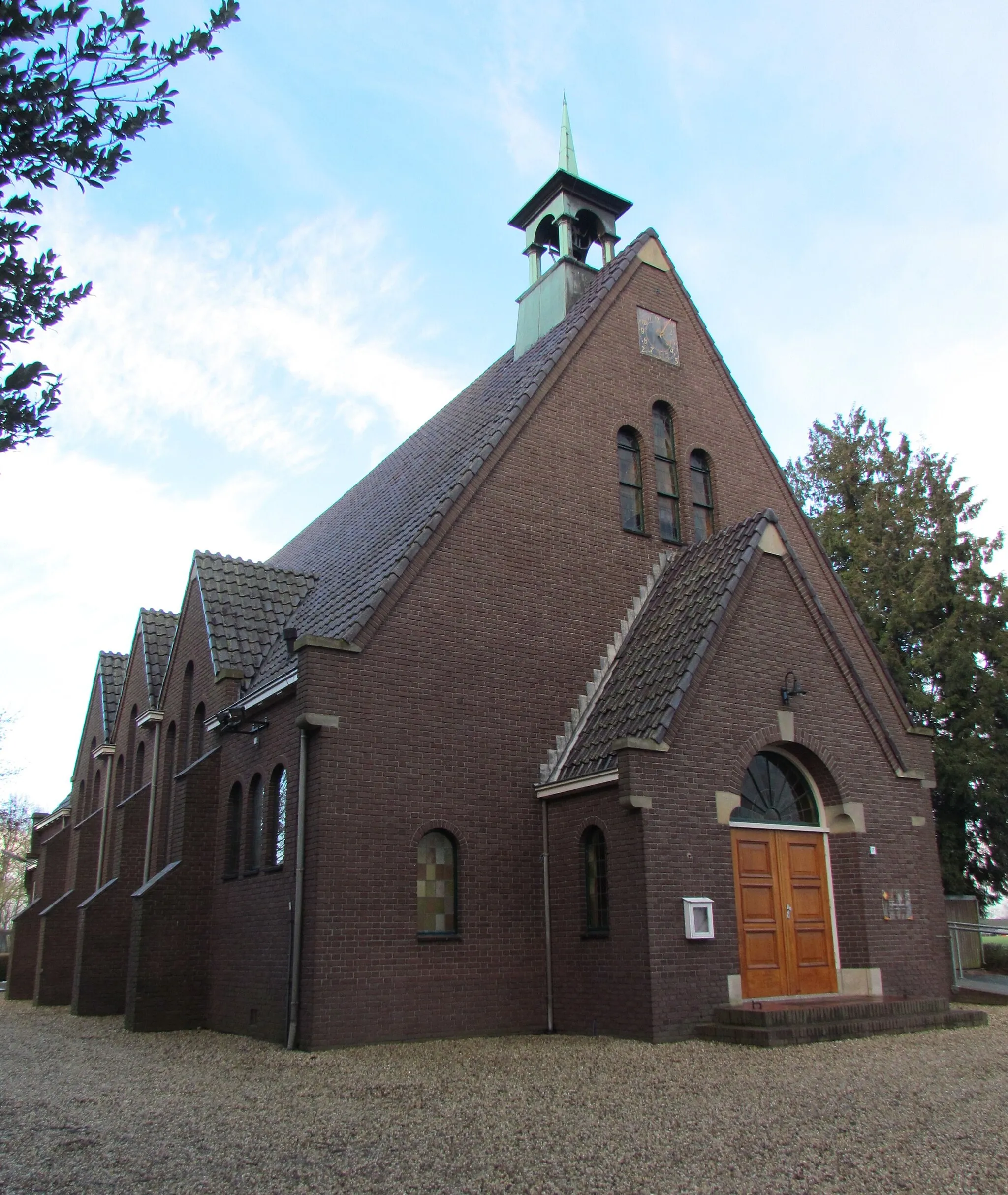 Photo showing: Wilhelminakerk (PKN), Beemte (gemeente Apeldoorn, NL). Rijksmonumentstatus betreft het orgel