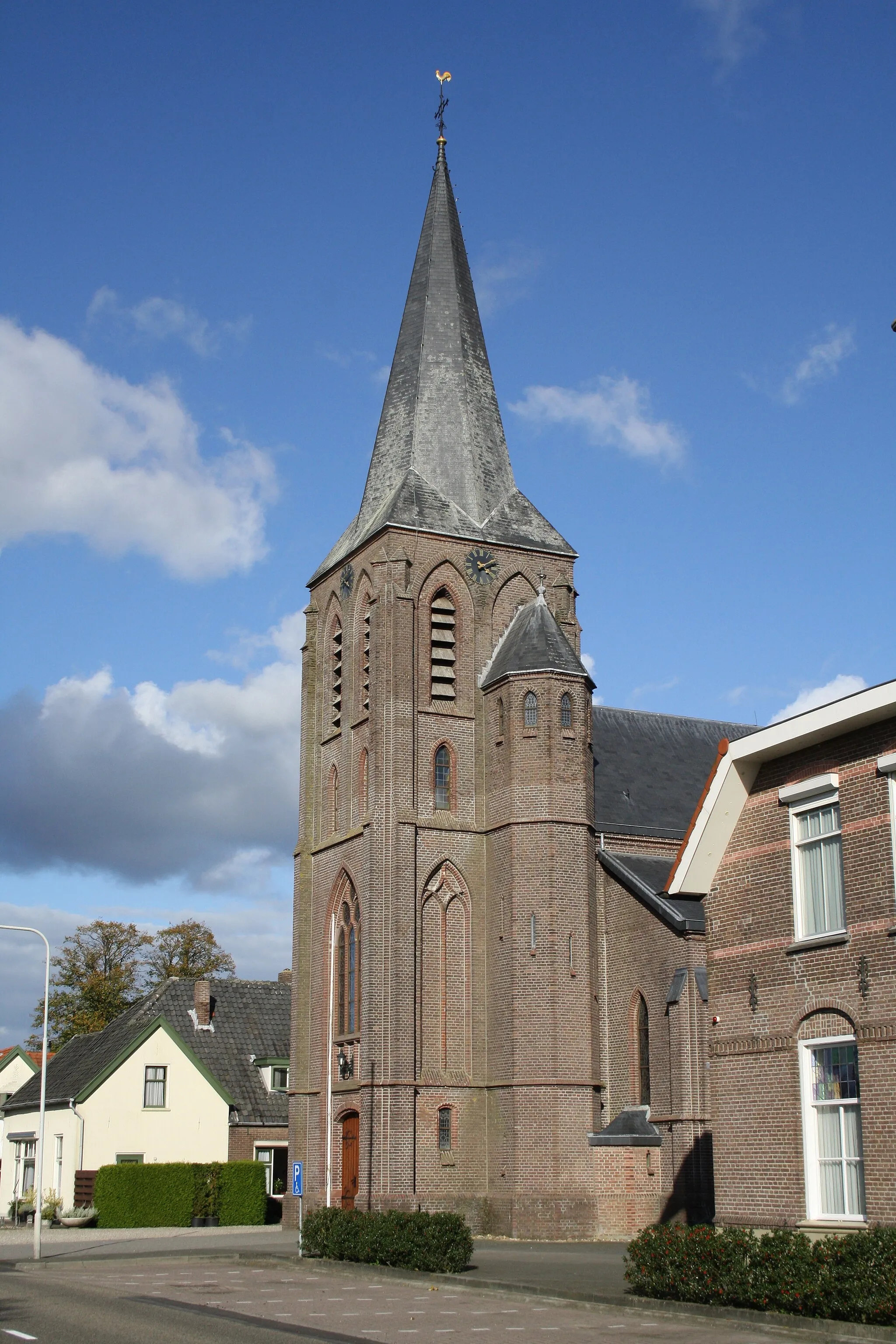 Photo showing: Lemelerveld - H.H. van Jezus - kerk anno 1884 - gemeentelijk monument -