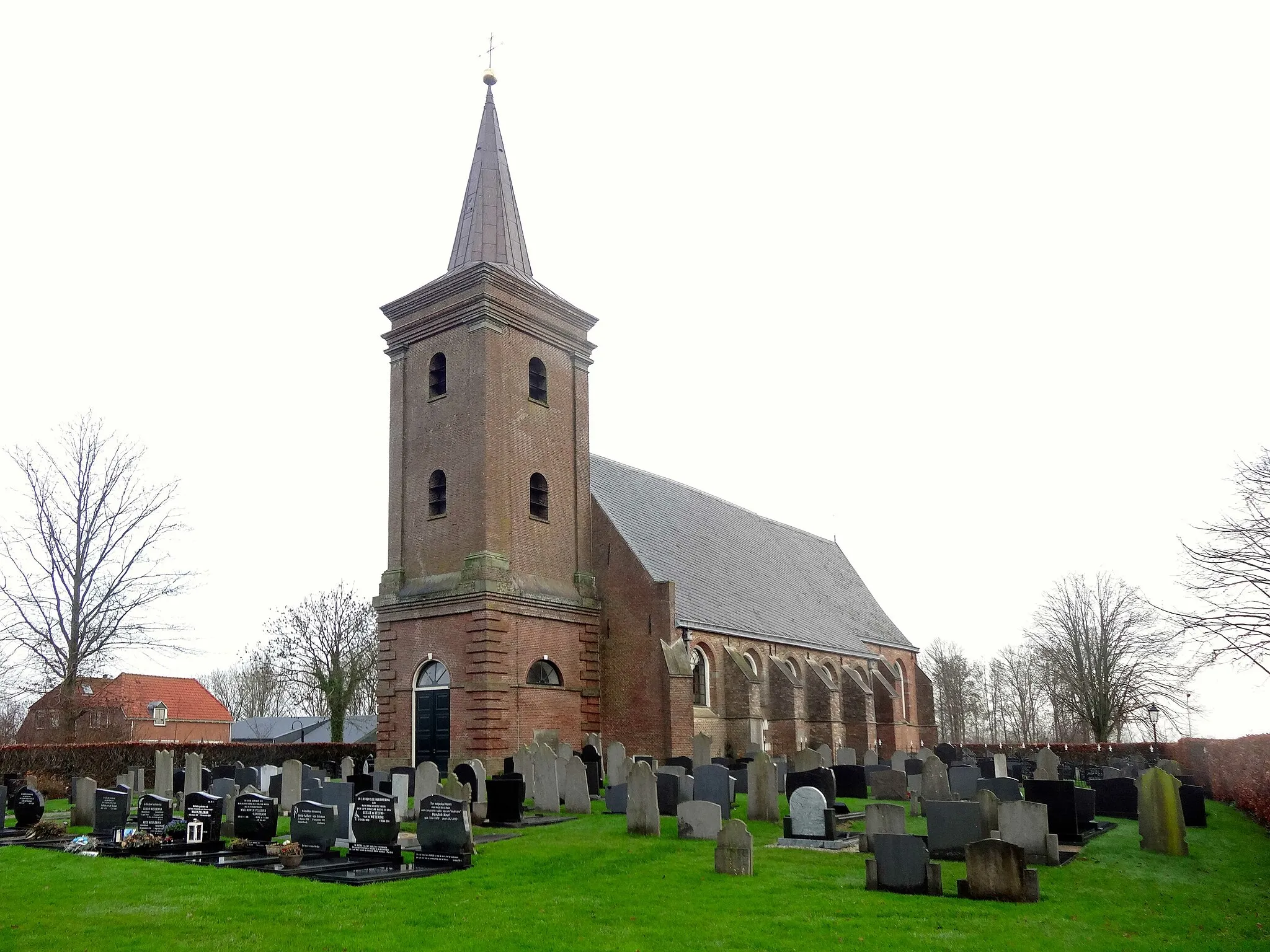 Photo showing: Kerk van Mastenbroek in de polder Mastenbroek