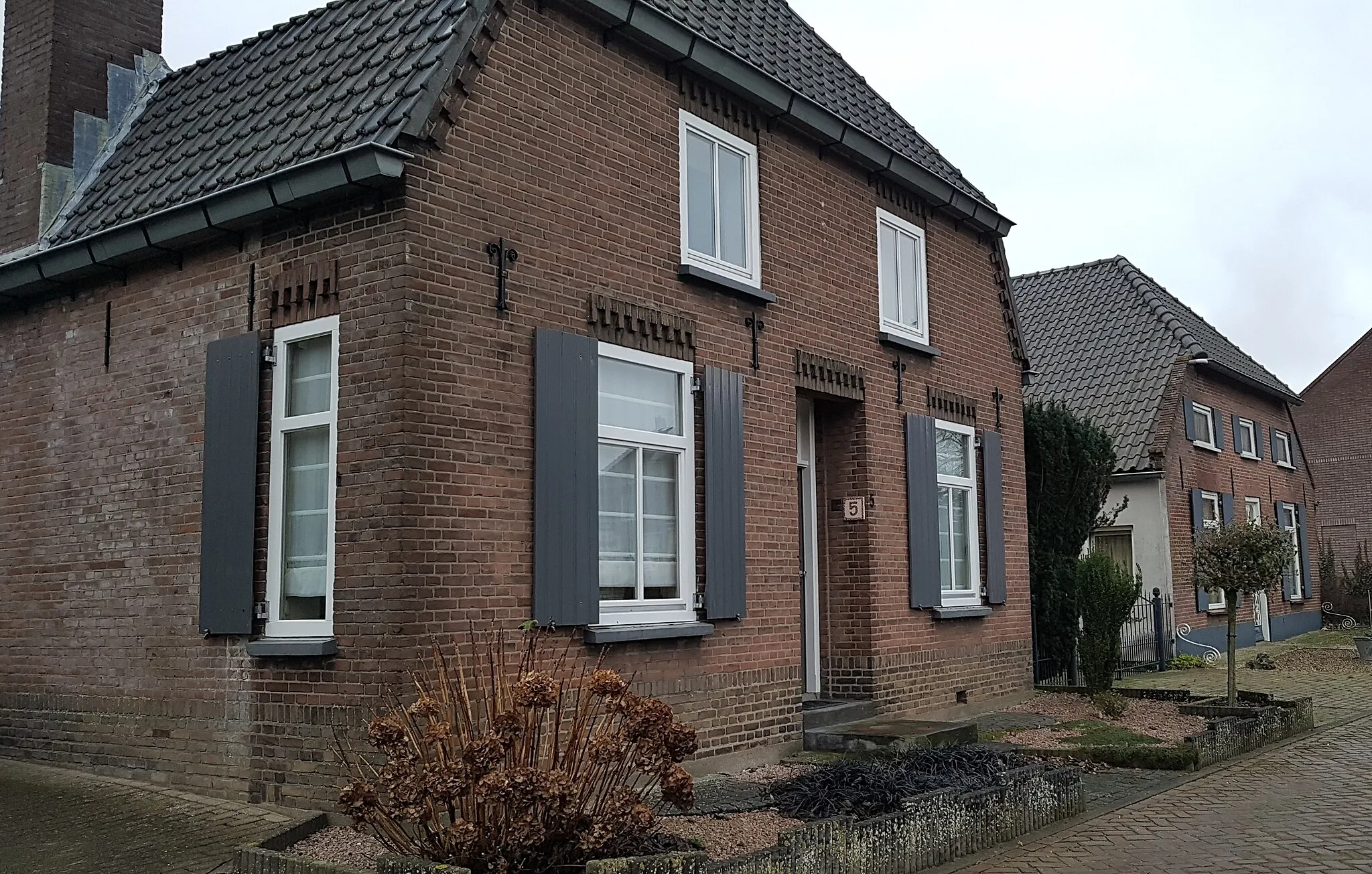 Photo showing: Boerderijwoning Bernhardweg 3 en 5 Oijen, Noord-Brabant