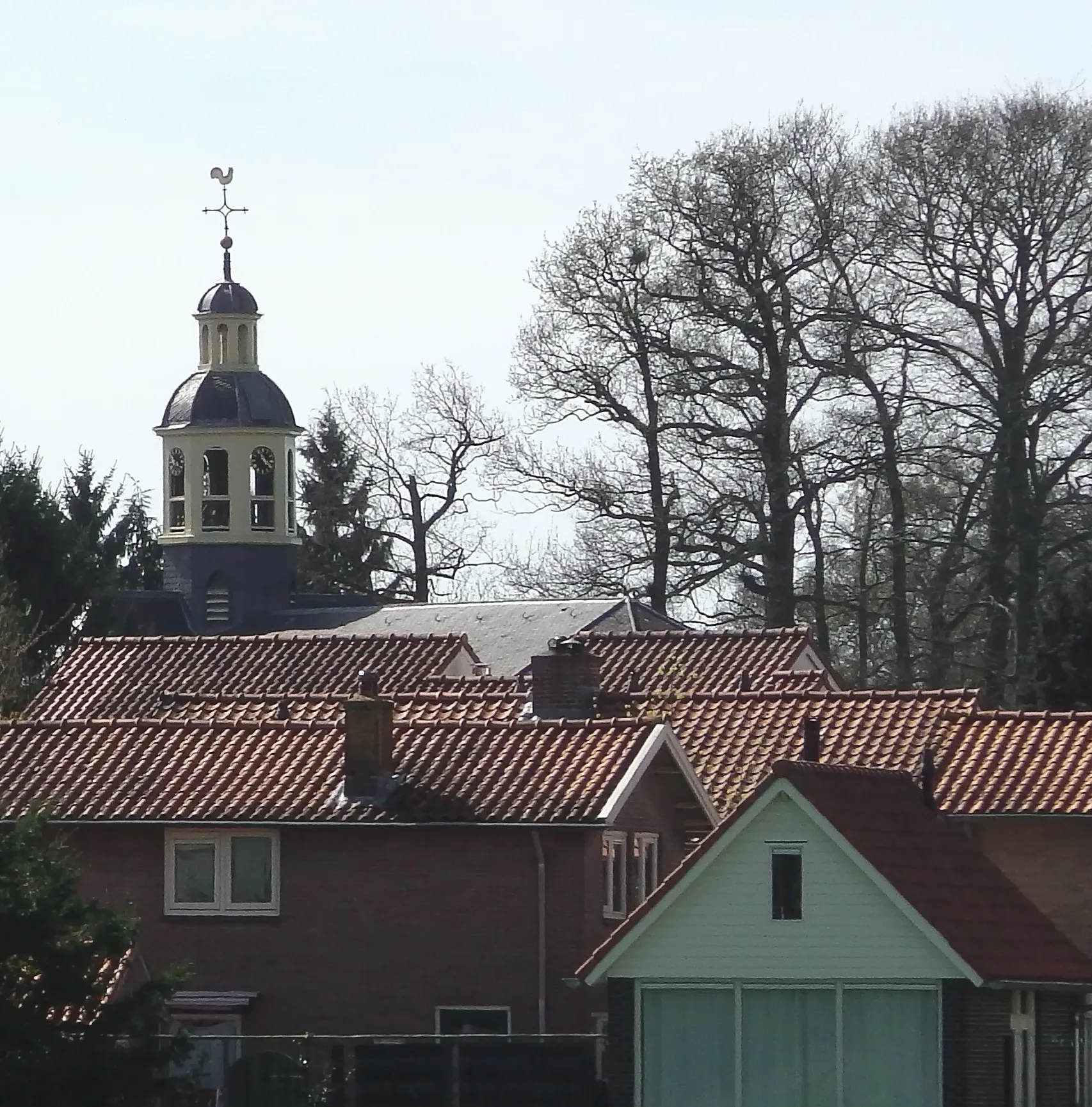 Photo showing: Oude gedeelte van Leusden-Zuid 
Met de toren van de Hervormde kerk