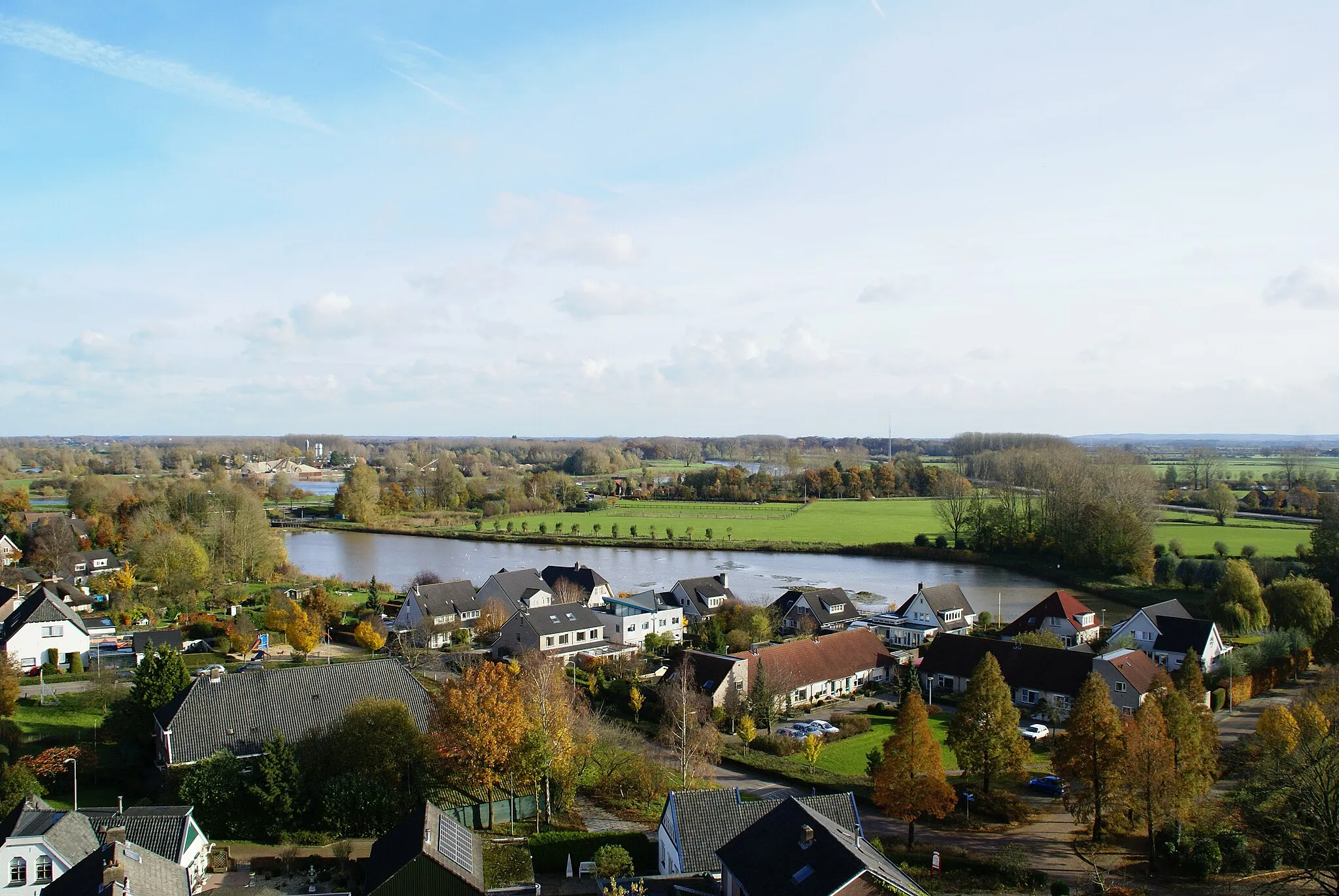 Photo showing: Giesbeek vanaf de toren van de Martinuskerk
