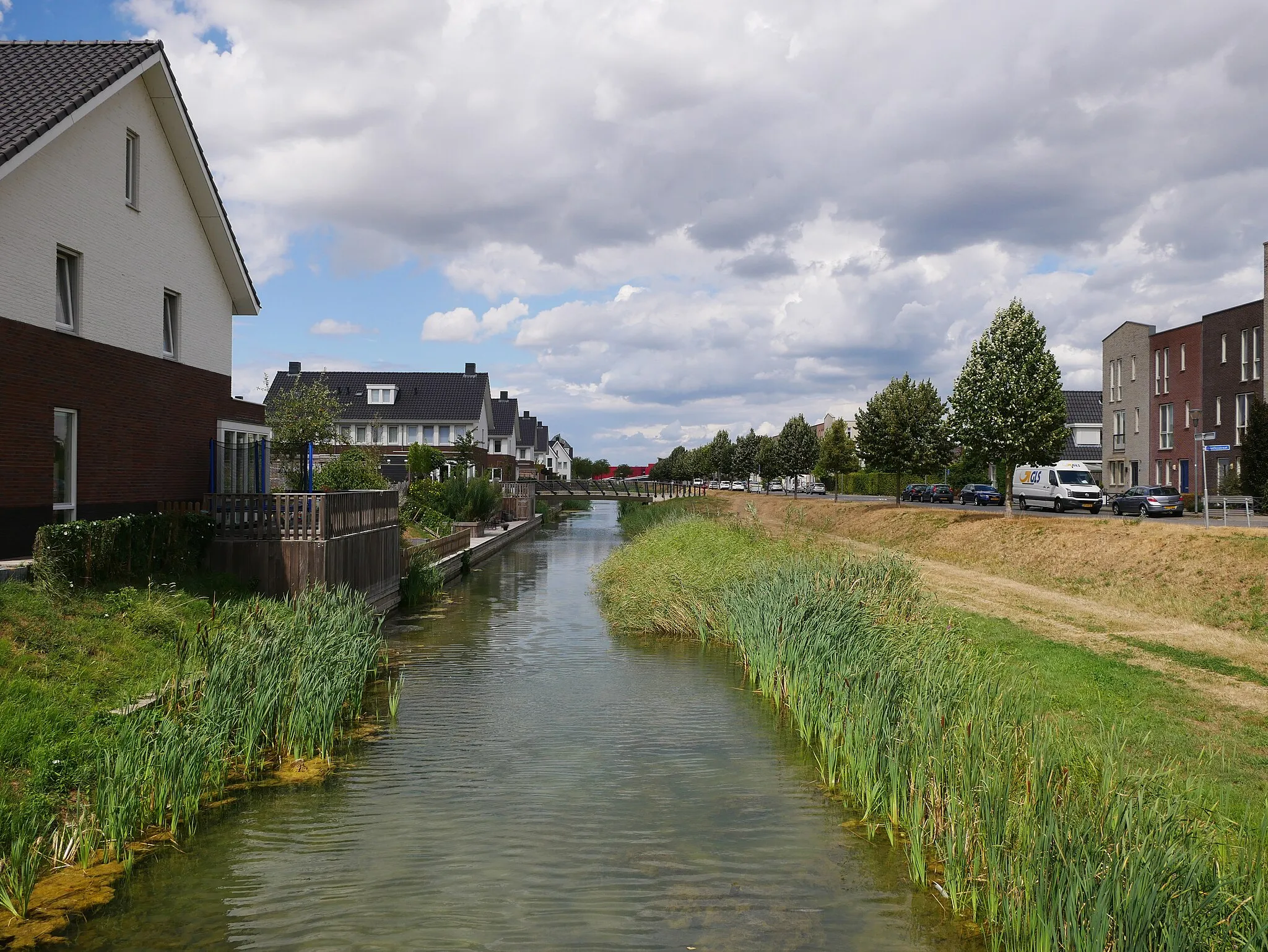 Photo showing: Houses in the VINEX-location Waalsprong in Nijmegen, Province of Gelderland