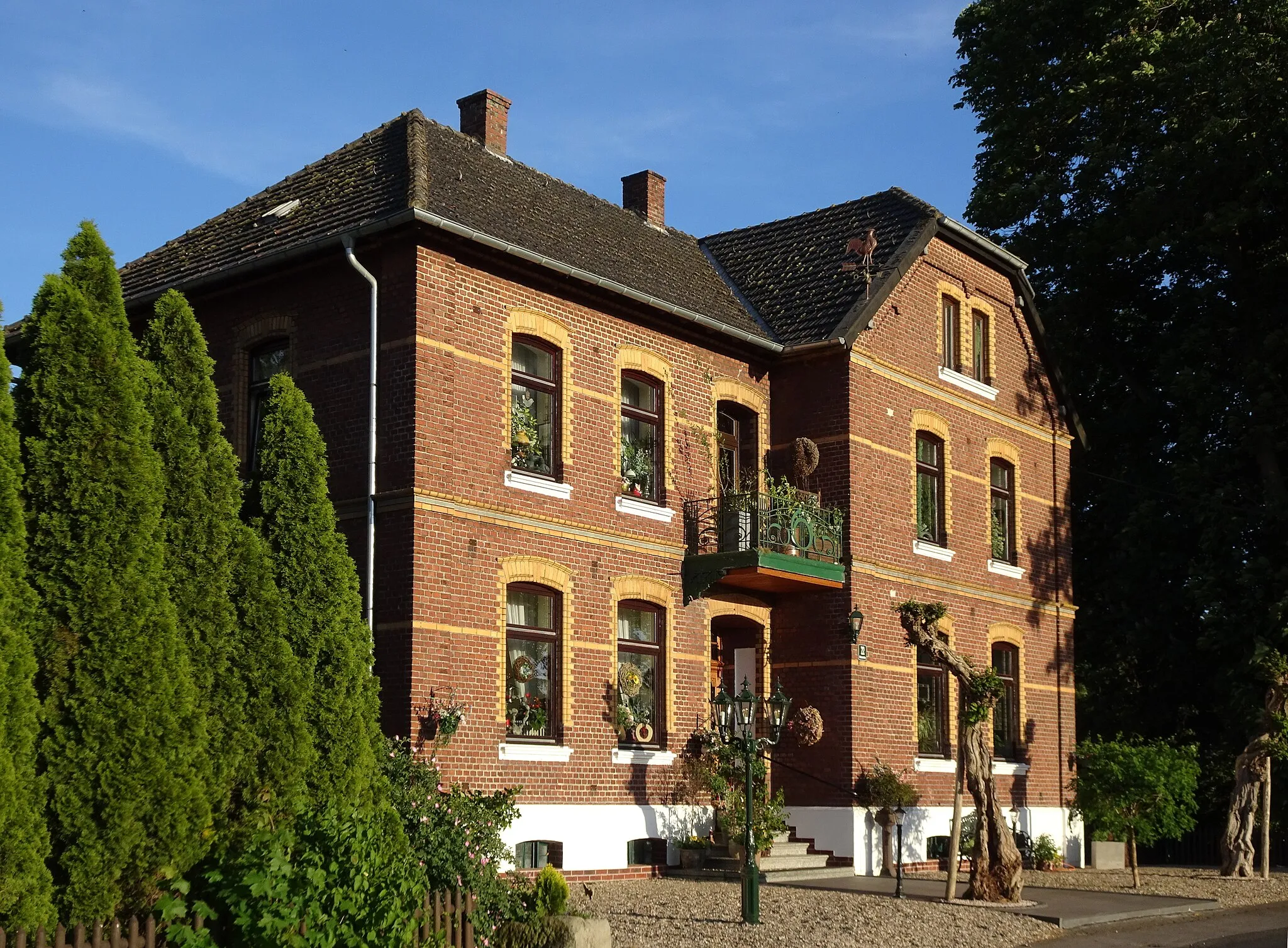 Photo showing: Boerderijhuis Rheinallee 22, Xanten-Vynen