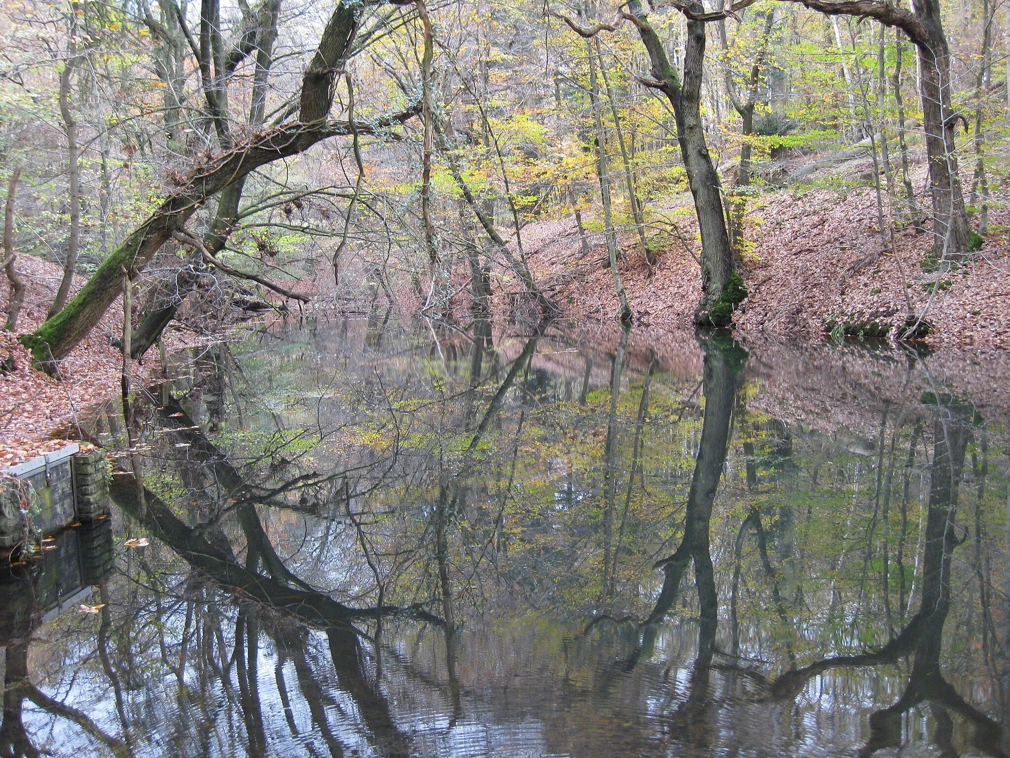 Photo showing: artificial lake from welll at Push moraine st Jansberg