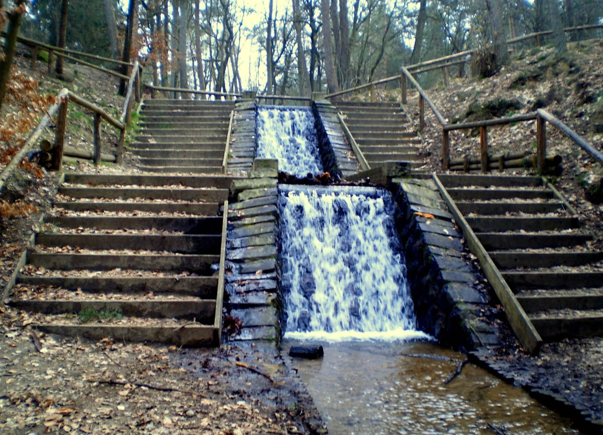 Photo showing: Vrijenberger Spreng, waterfall small