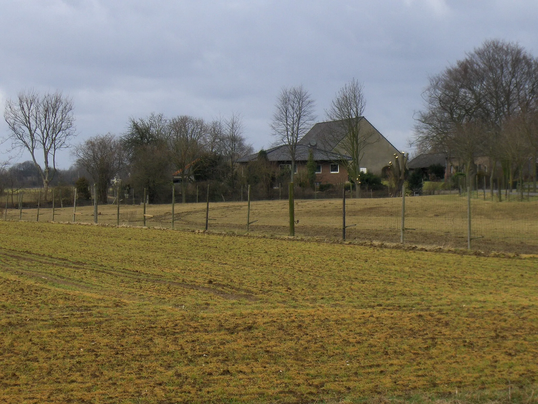 Photo showing: Former Castle Haus Groin near Rees, Germany