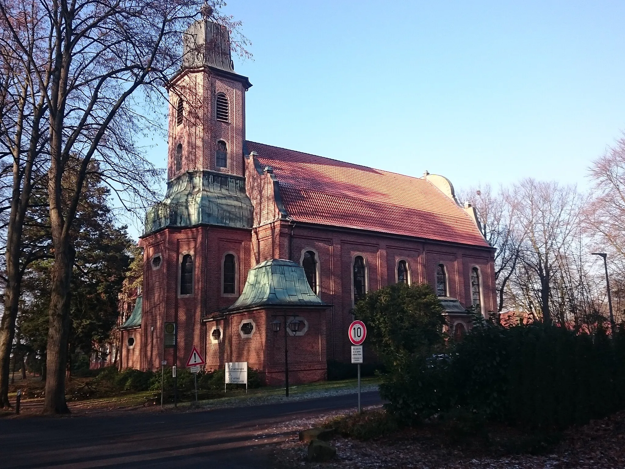Photo showing: Bild der profanierten Kapelle des St. Antoniusheimes in Vreden