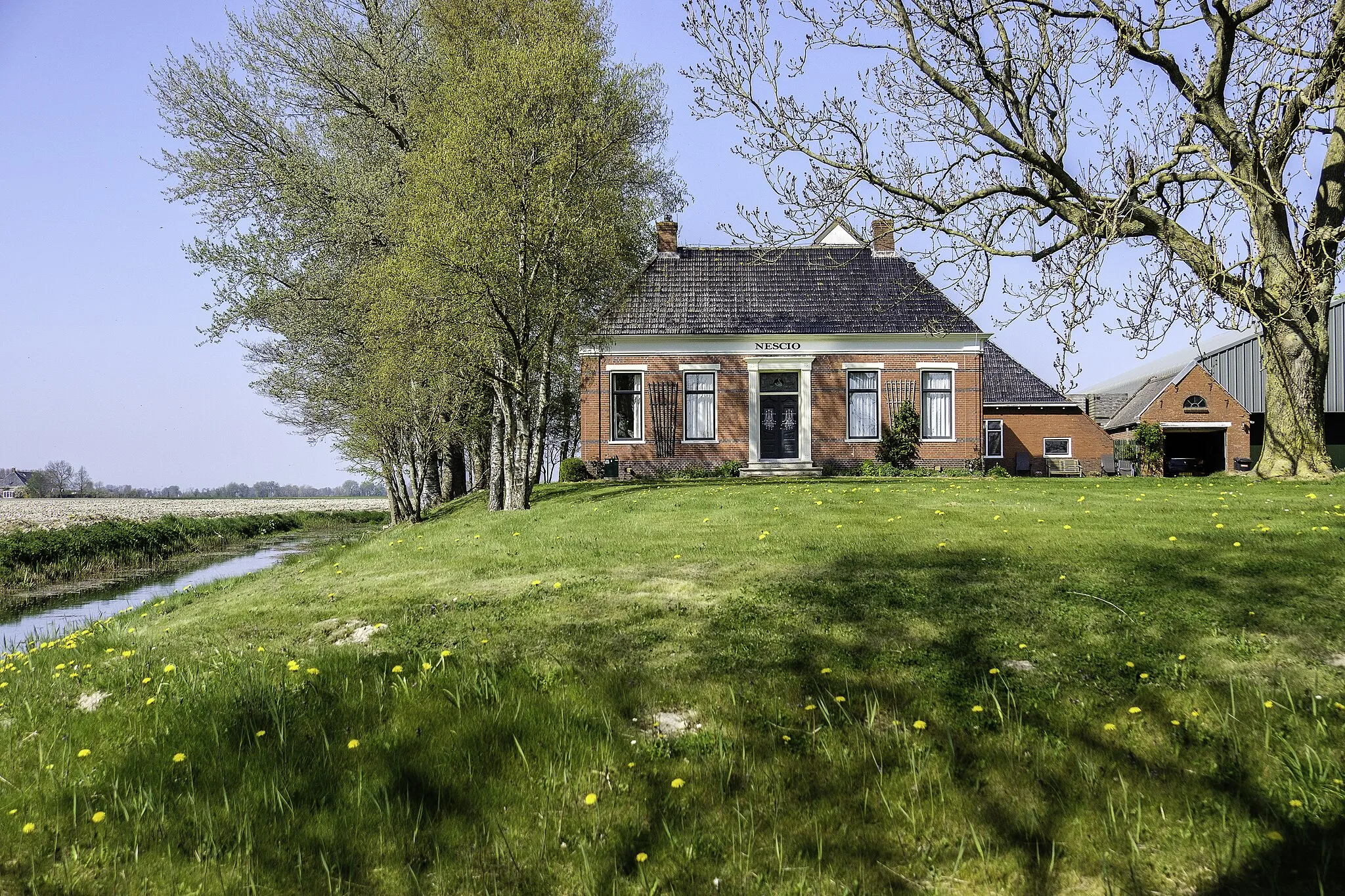 Photo showing: Boerderij Nescio (vroeger Elemaheerd) aan de Saaxumhuizerweg 4 in Saaxumhuizen